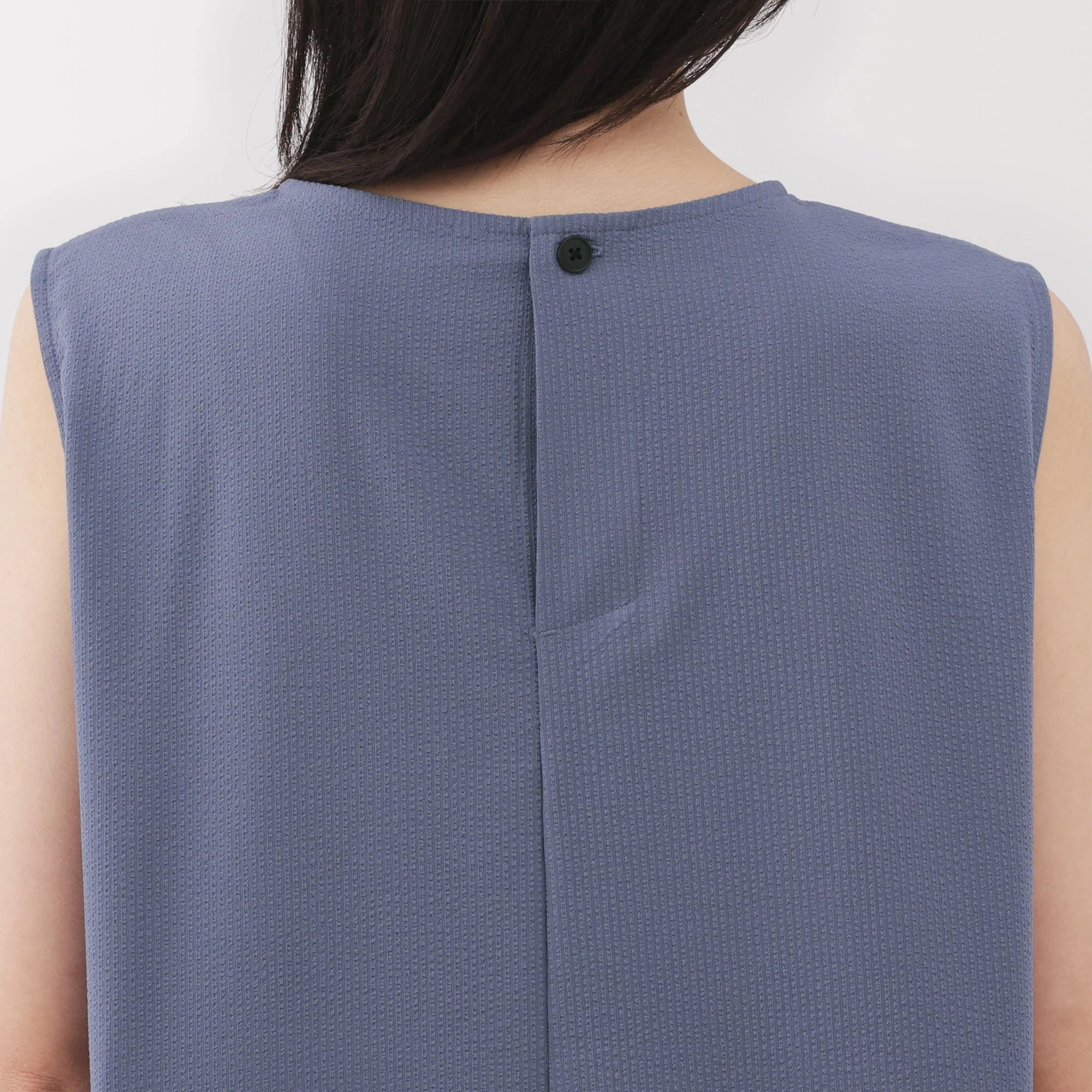 Women's Breathable Seersucker Sleeveless Dress - Image 18