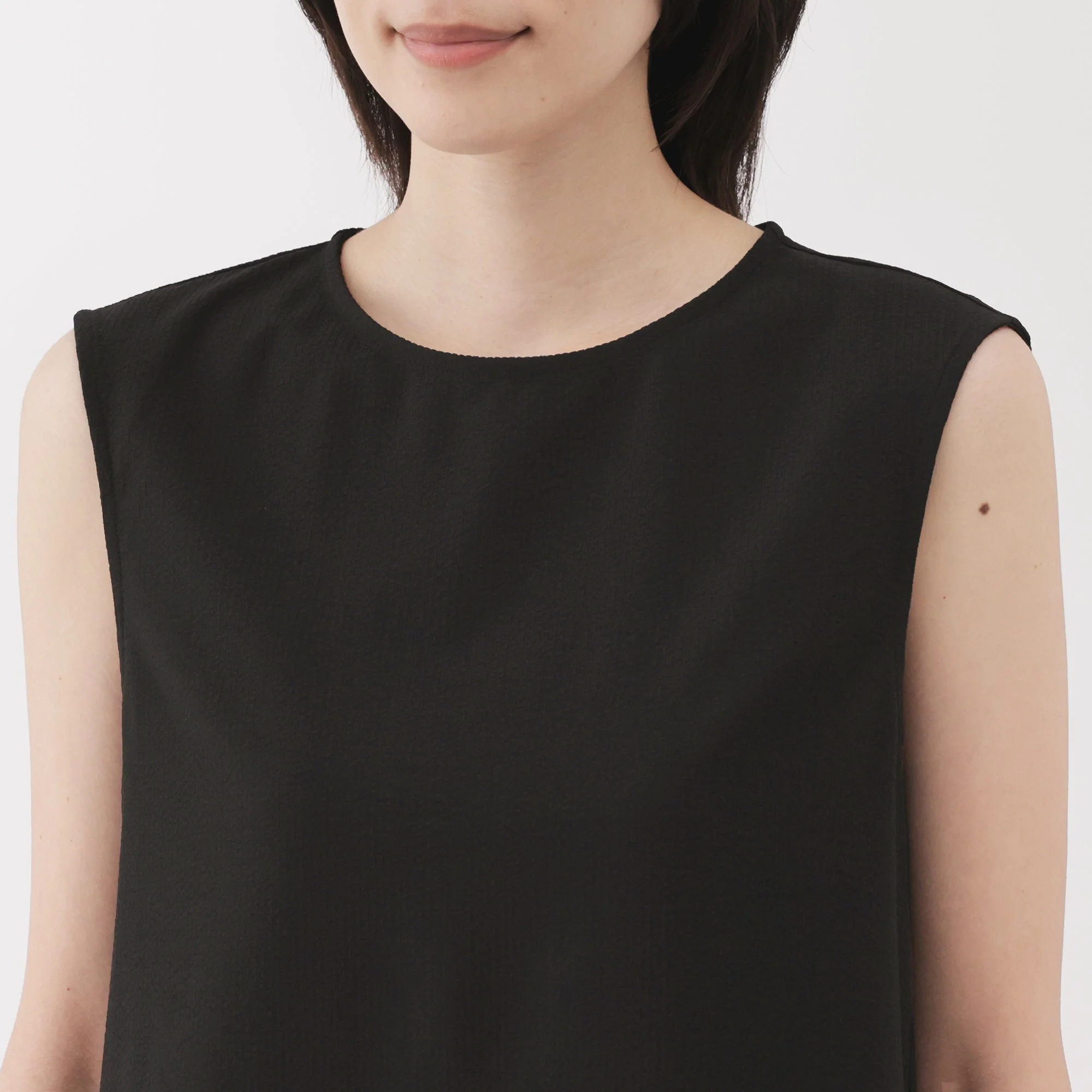 Women's Breathable Seersucker Sleeveless Dress - Image 27