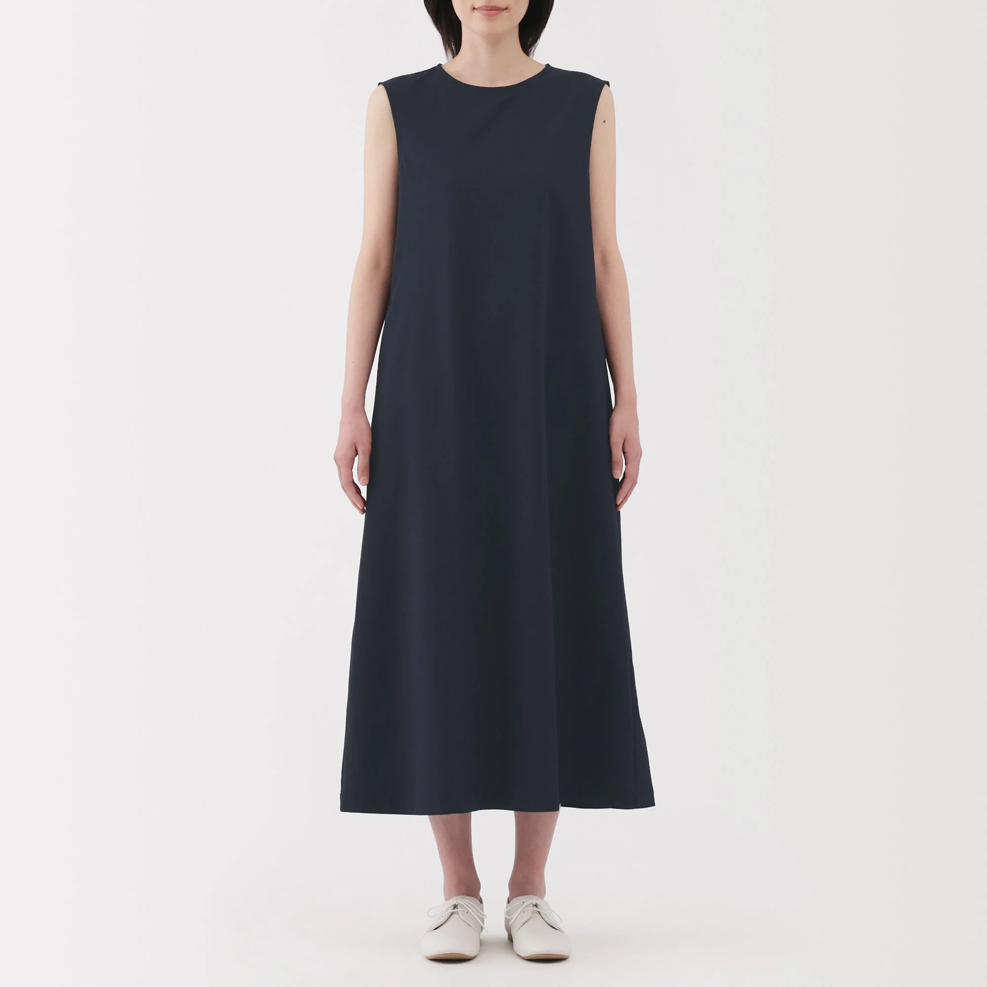Women's Breathable Seersucker Sleeveless Dress - Image 4