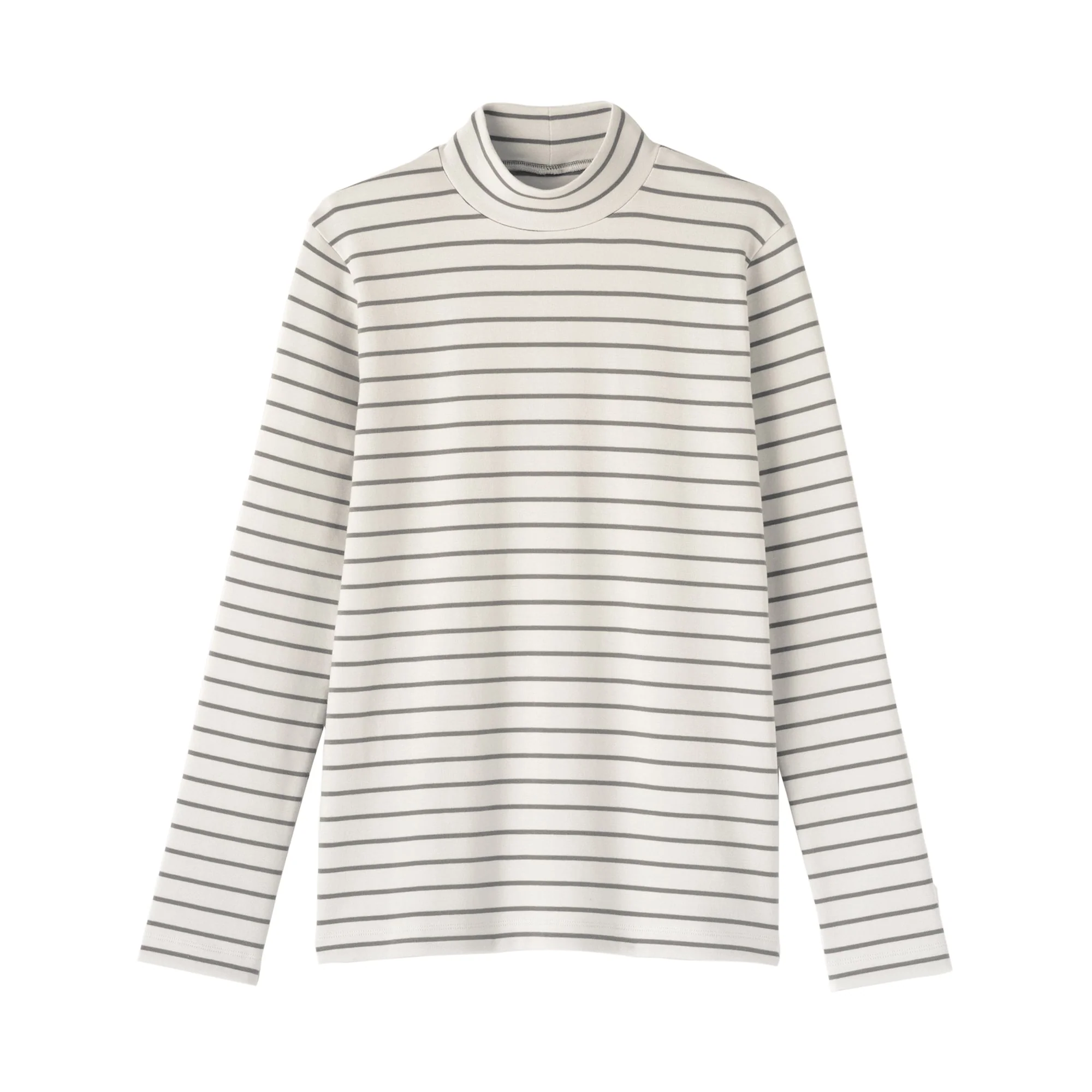 Women's Brushed Ribbed High Neck Long Sleeve T-Shirt - Image 34