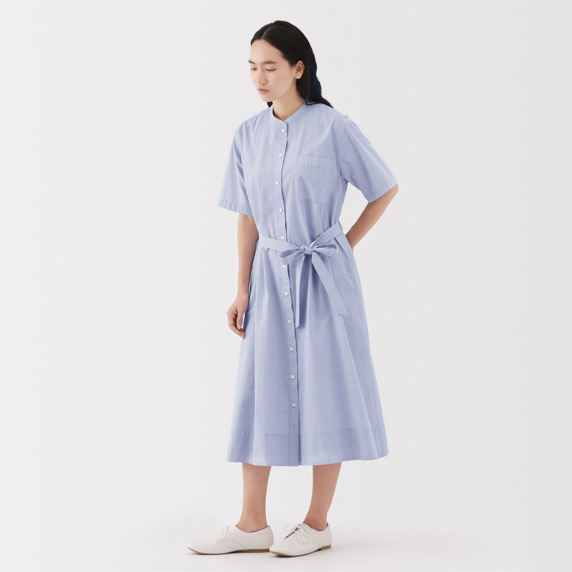 Women's Cool Touch Shirt Dress - Image 12