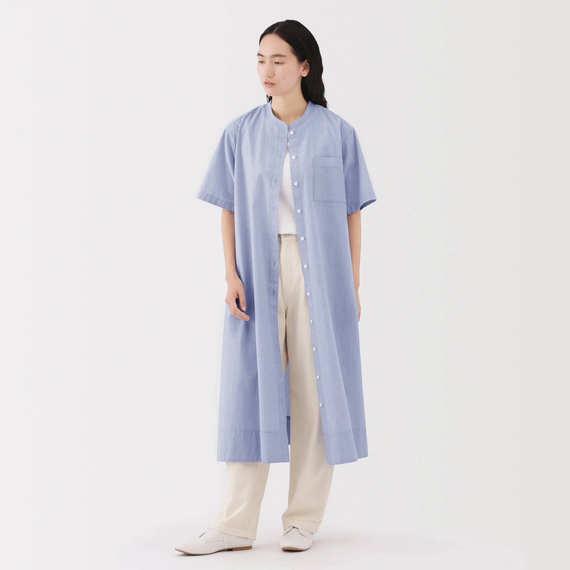 Women's Cool Touch Shirt Dress - Image 13