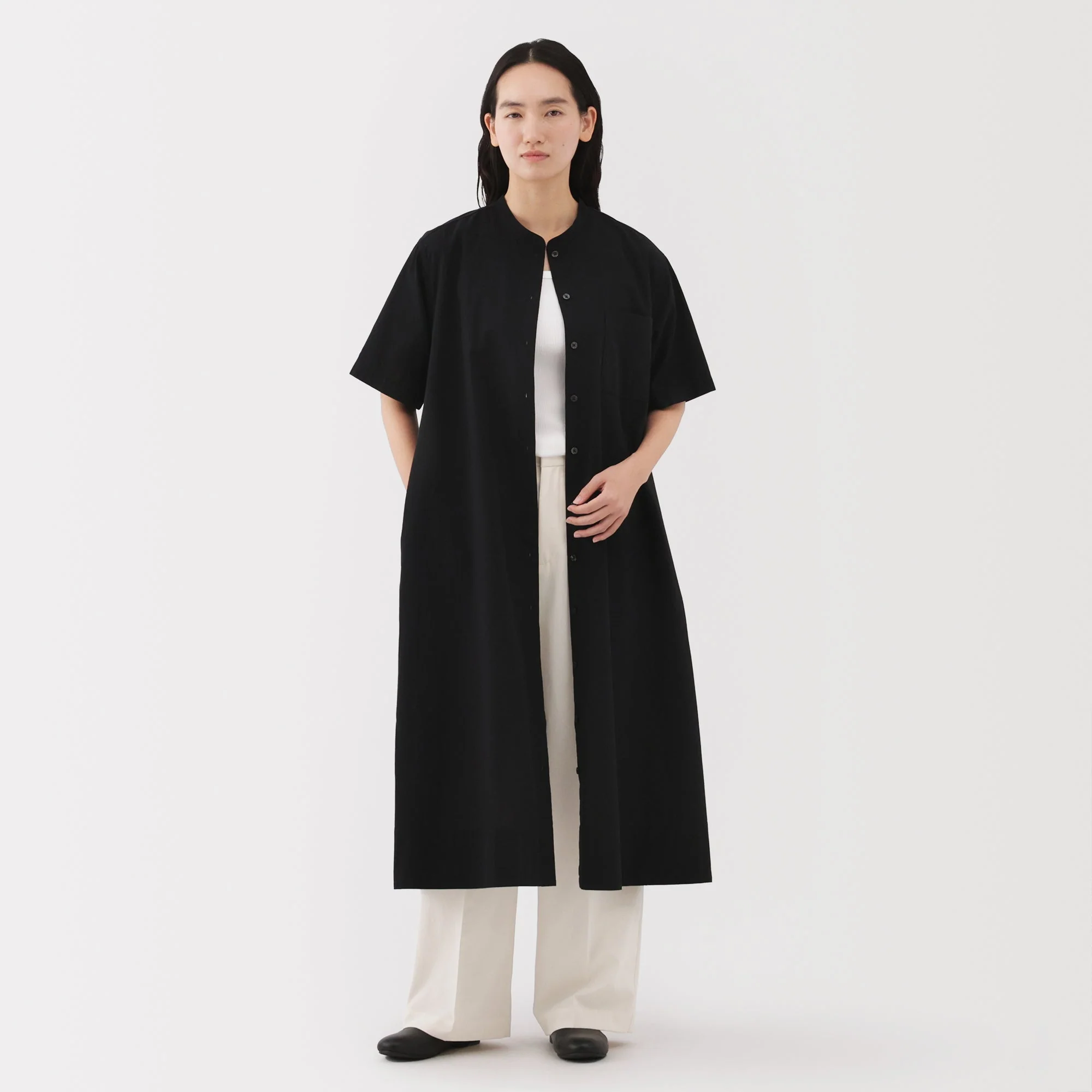Women's Cool Touch Shirt Dress - Image 4