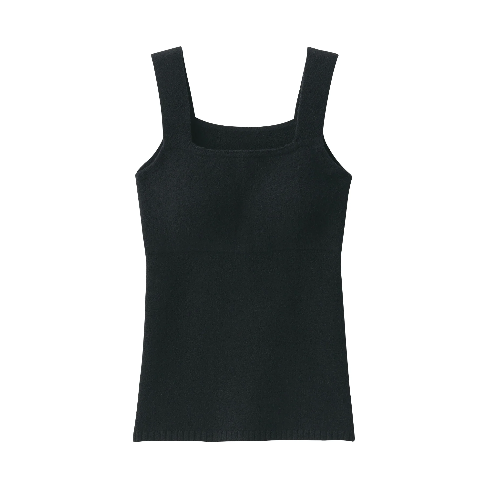 Women's Cotton Blend Cozy Knit Bra Tank Top - Image 10