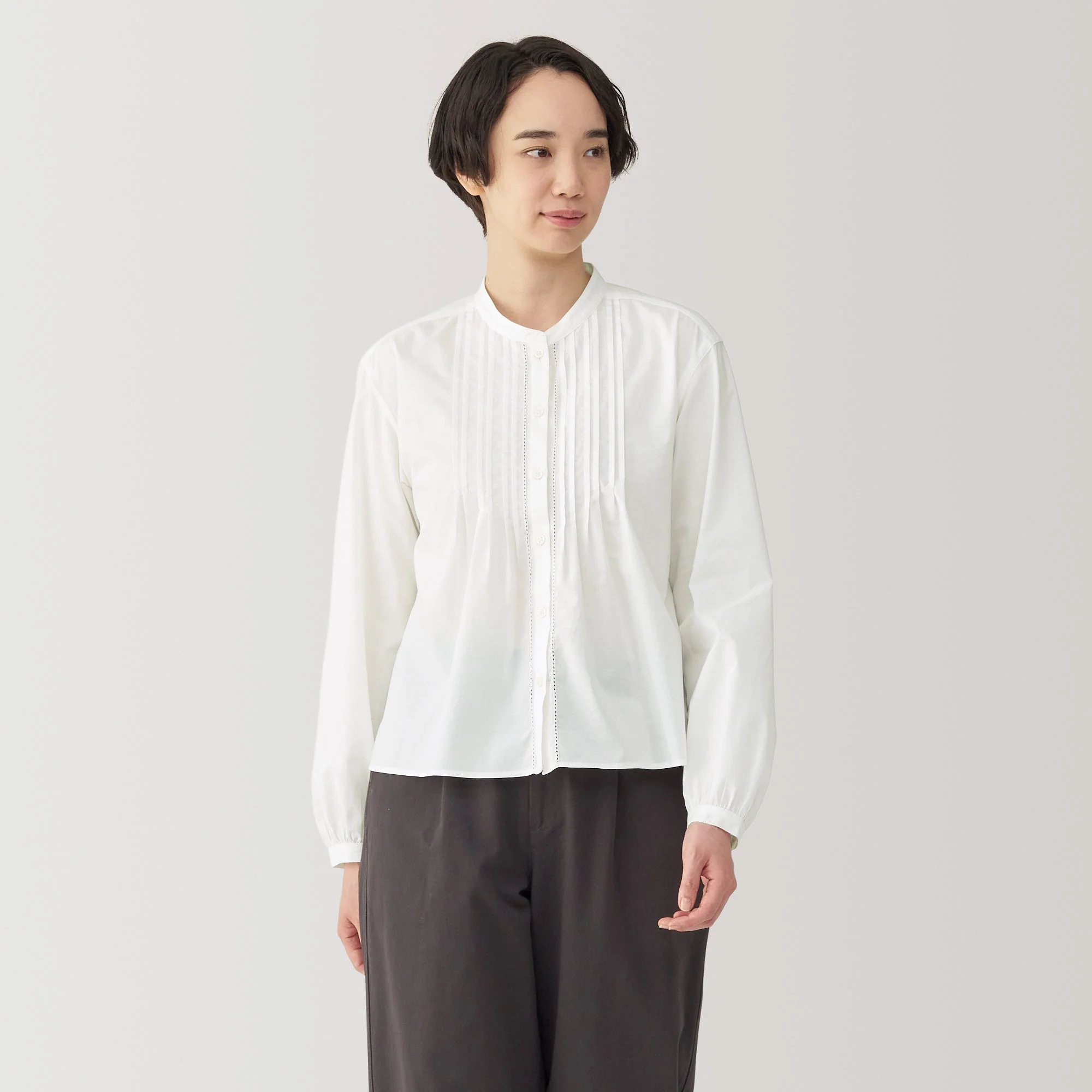 Women's Cotton Voile Blouse - Image 3