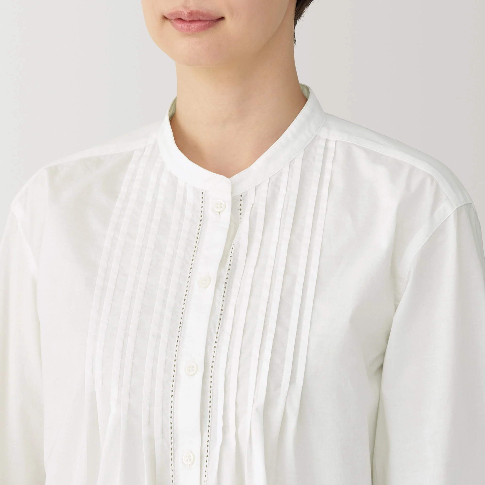 Women's Cotton Voile Blouse - Image 7