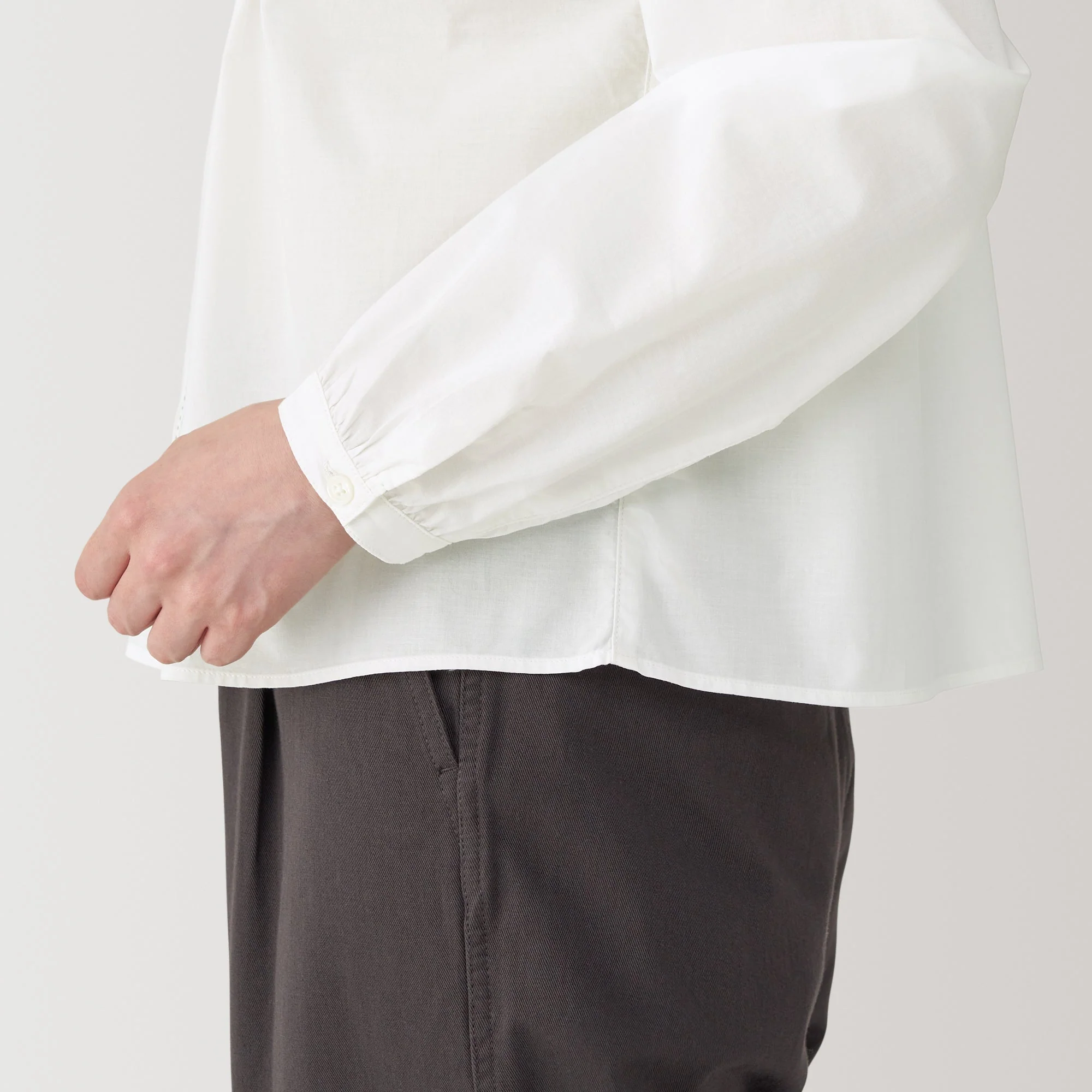 Women's Cotton Voile Blouse - Image 8