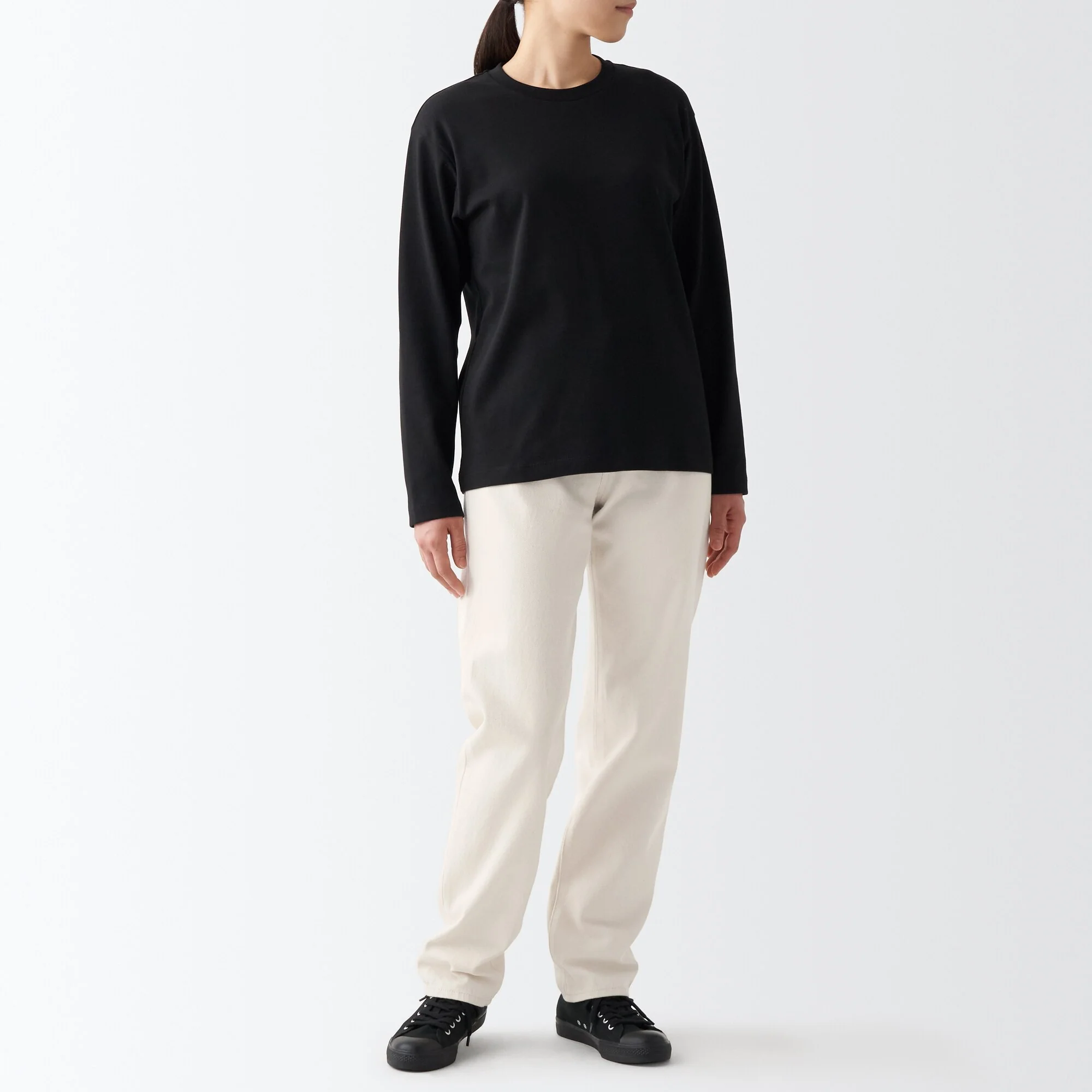 Women's Denim Regular Pants (L 30inch / 77cm) - Image 5