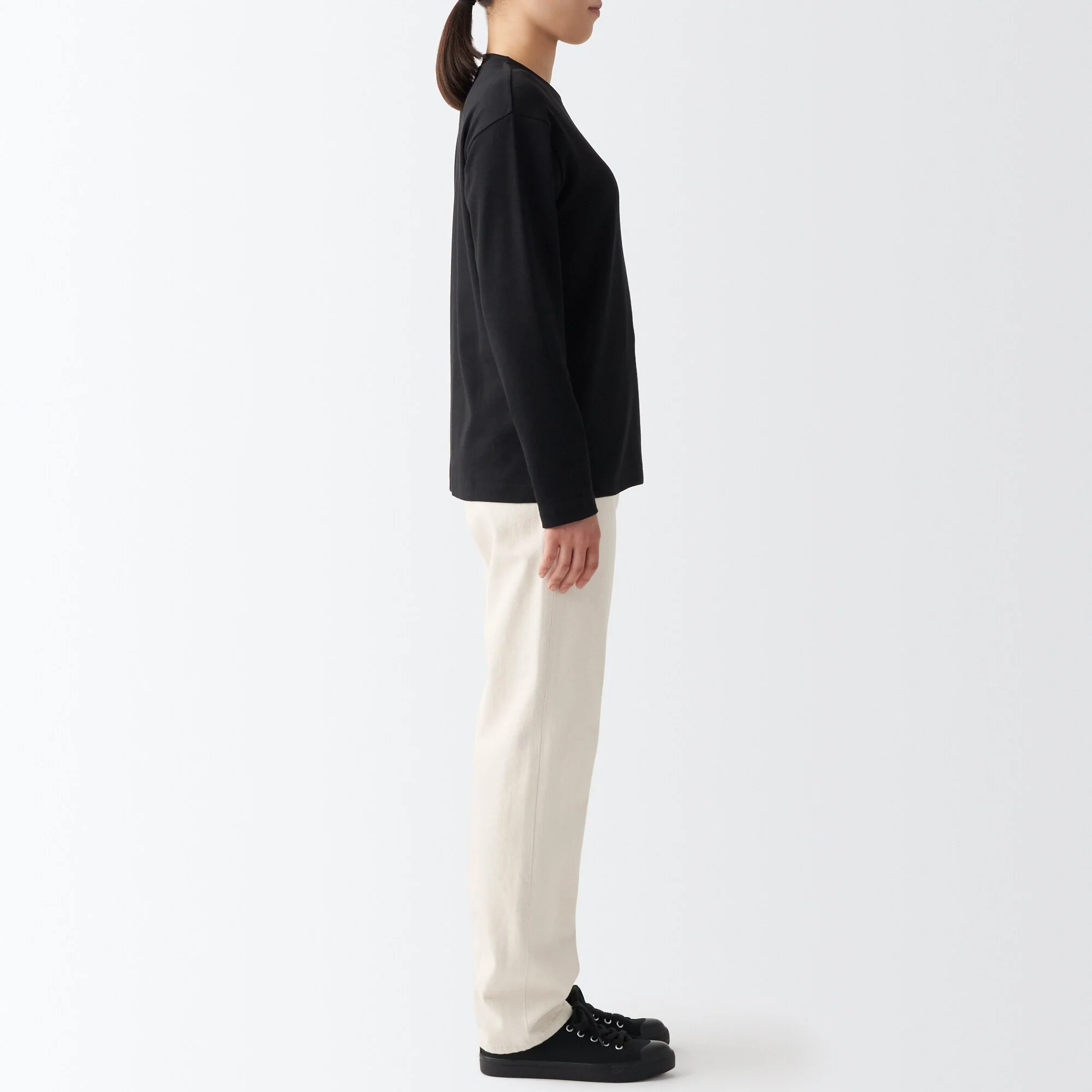 Women's Denim Regular Pants (L 30inch / 77cm) - Image 6