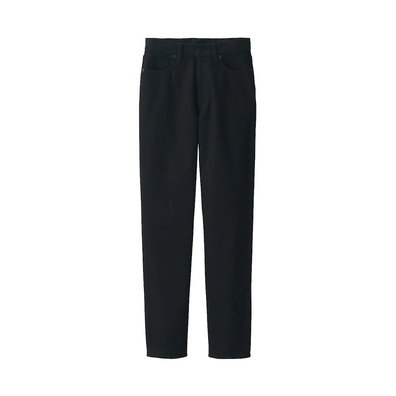 Women's Denim Regular Pants Black - Image 2