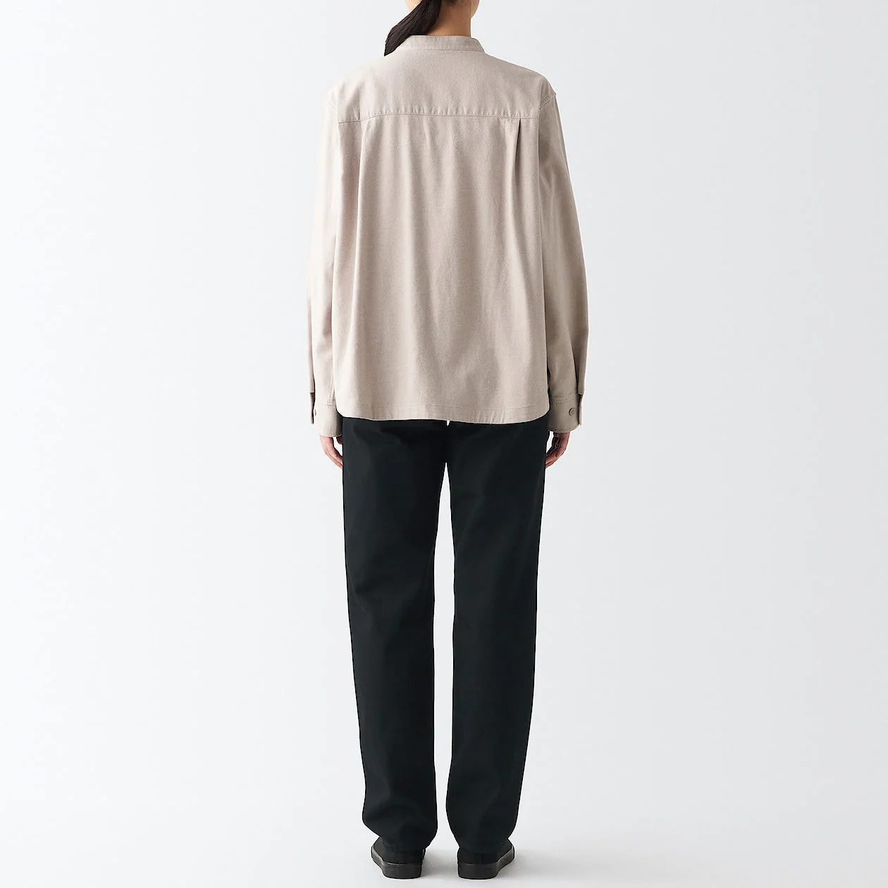 Women's Denim Regular Pants Black - Image 7