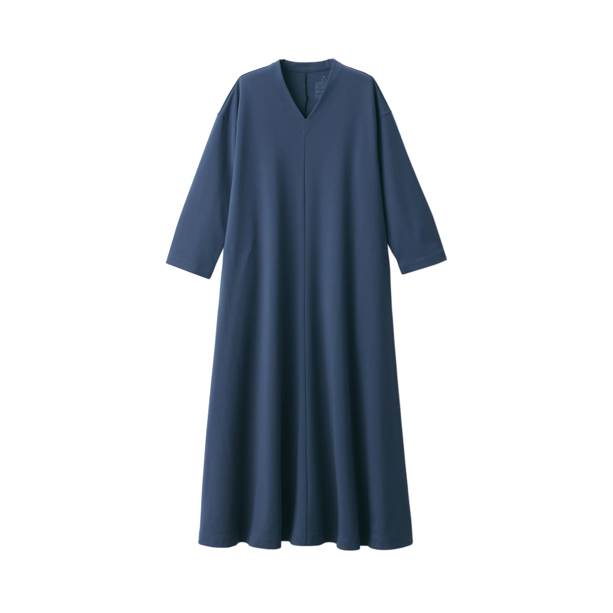 Women's Double Knitted V-Neck Dress - Image 2