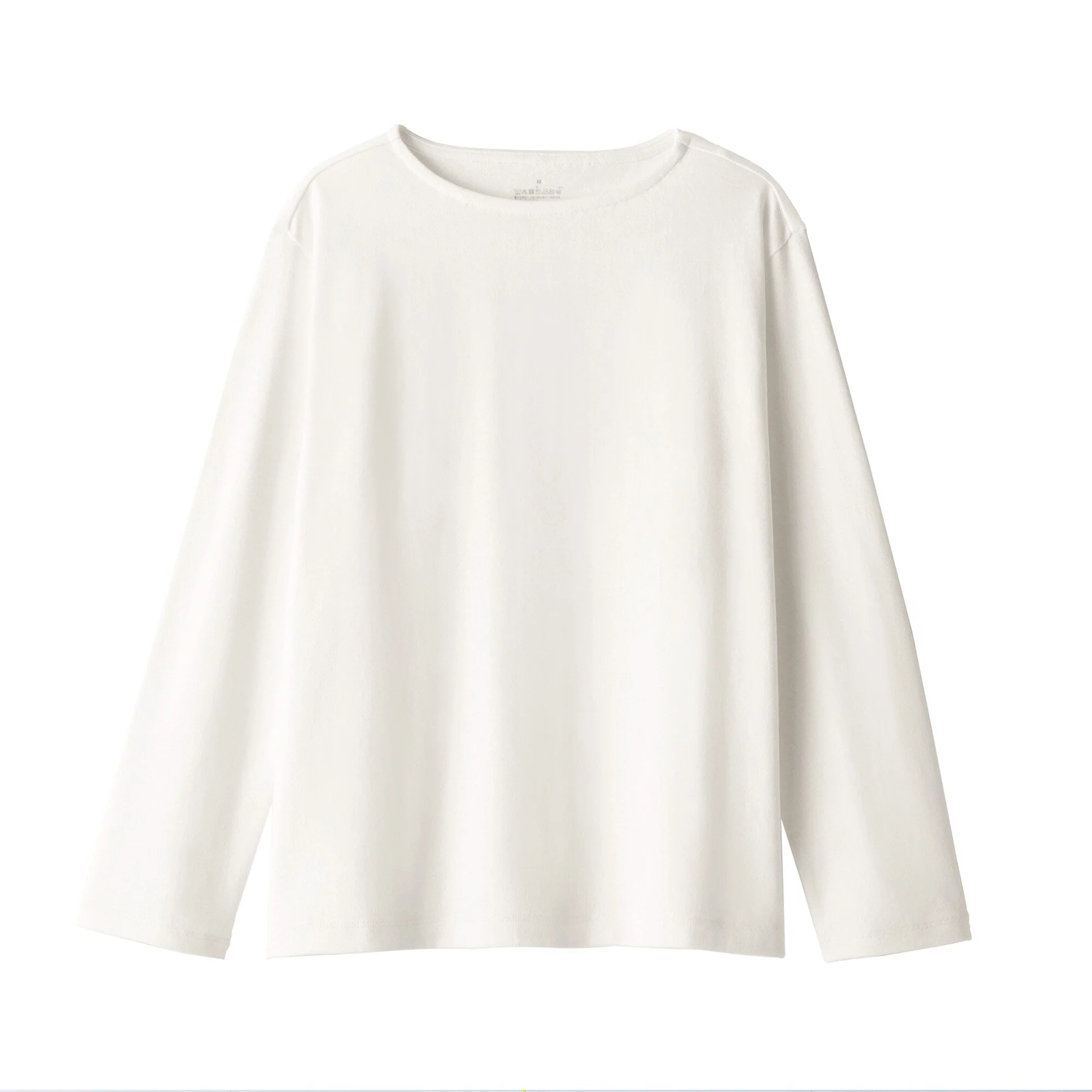 Heavyweight Cotton Boatneck T-Shirt - Image 2