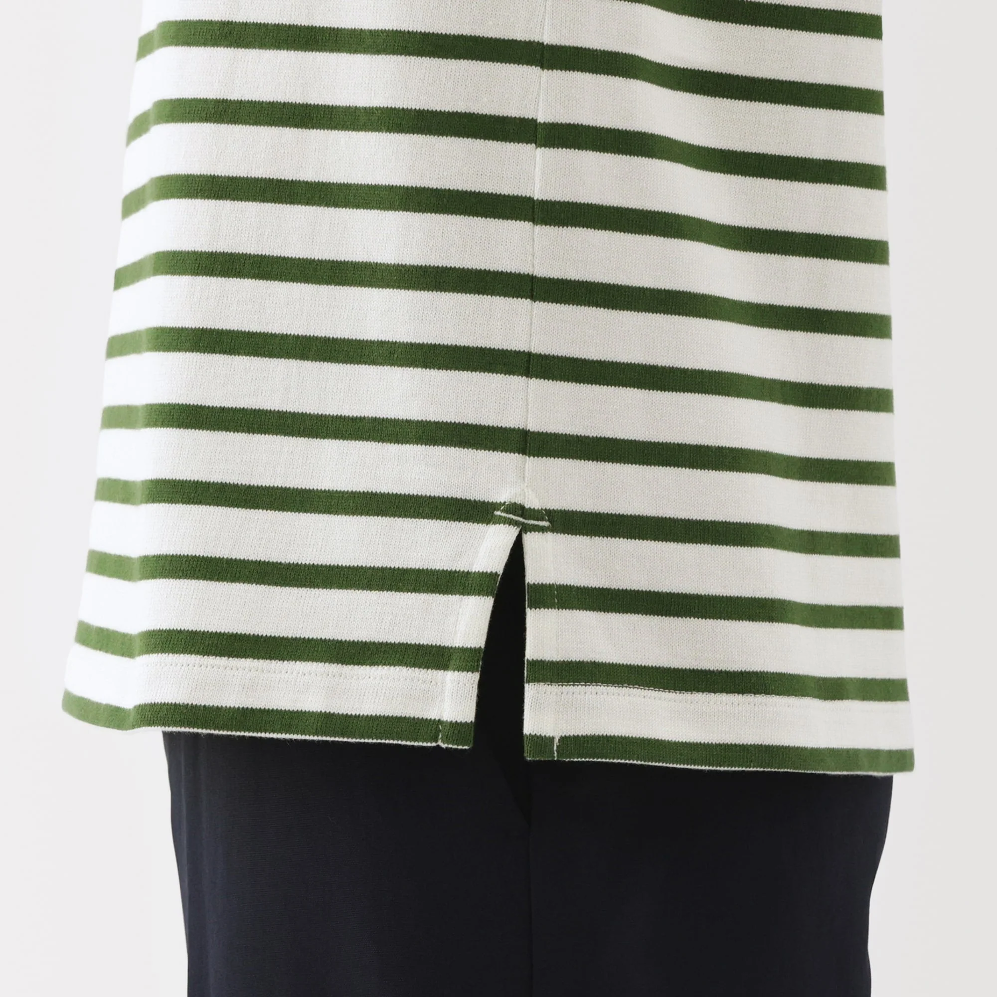 Heavyweight Cotton Boatneck T-Shirt - Image 24