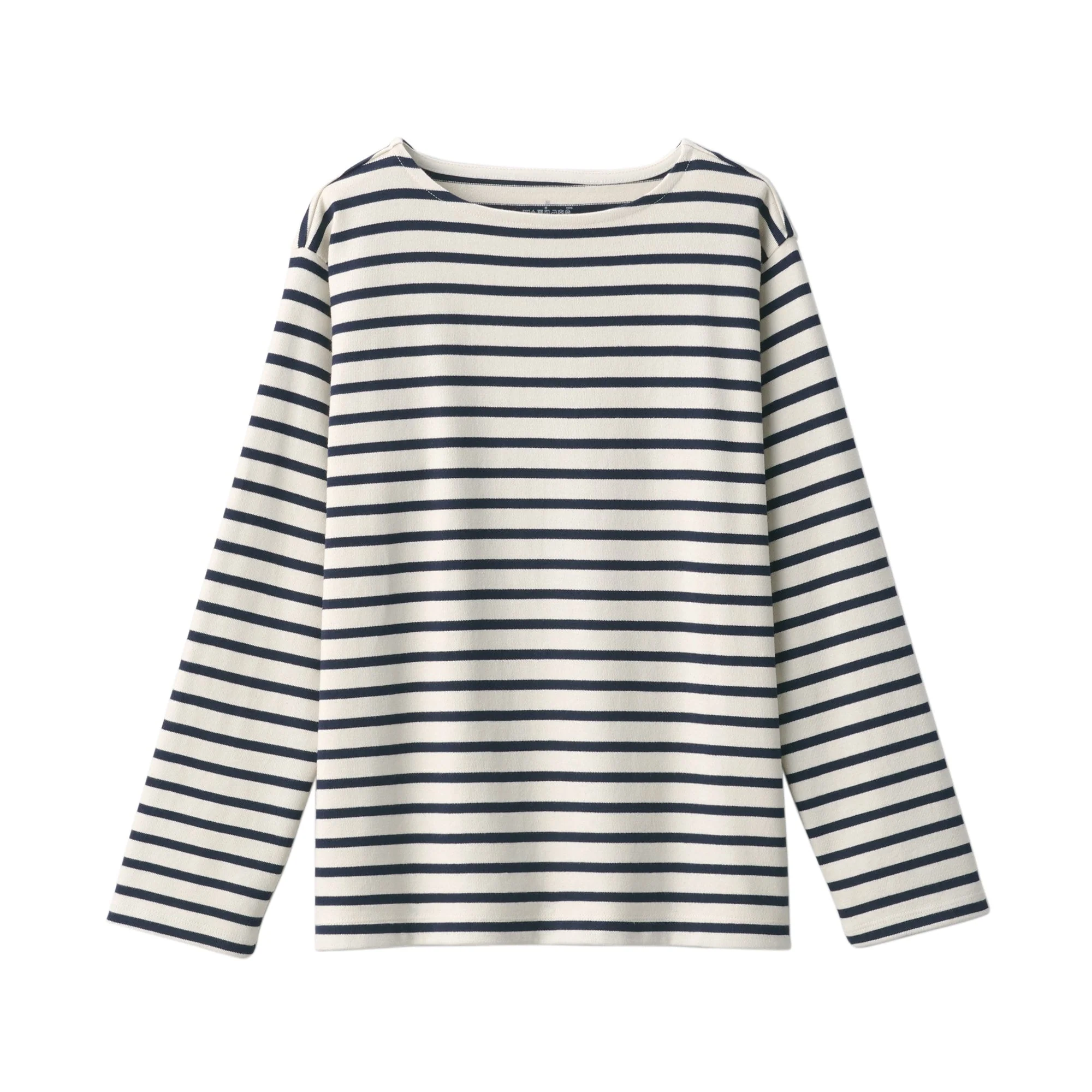 Heavyweight Cotton Boatneck T-Shirt - Image 42
