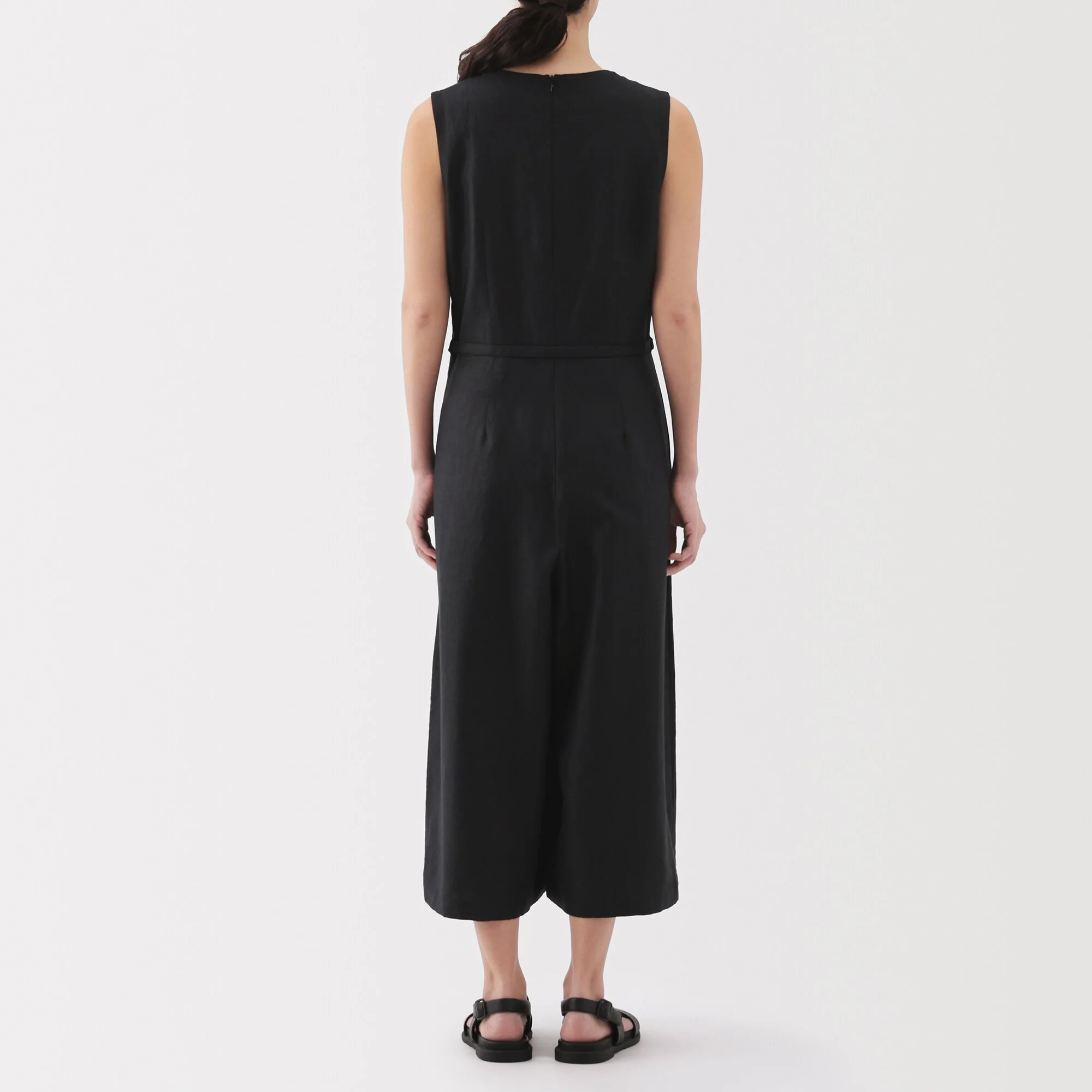 Women's Hemp Blend Twill Jumpsuit - Image 16