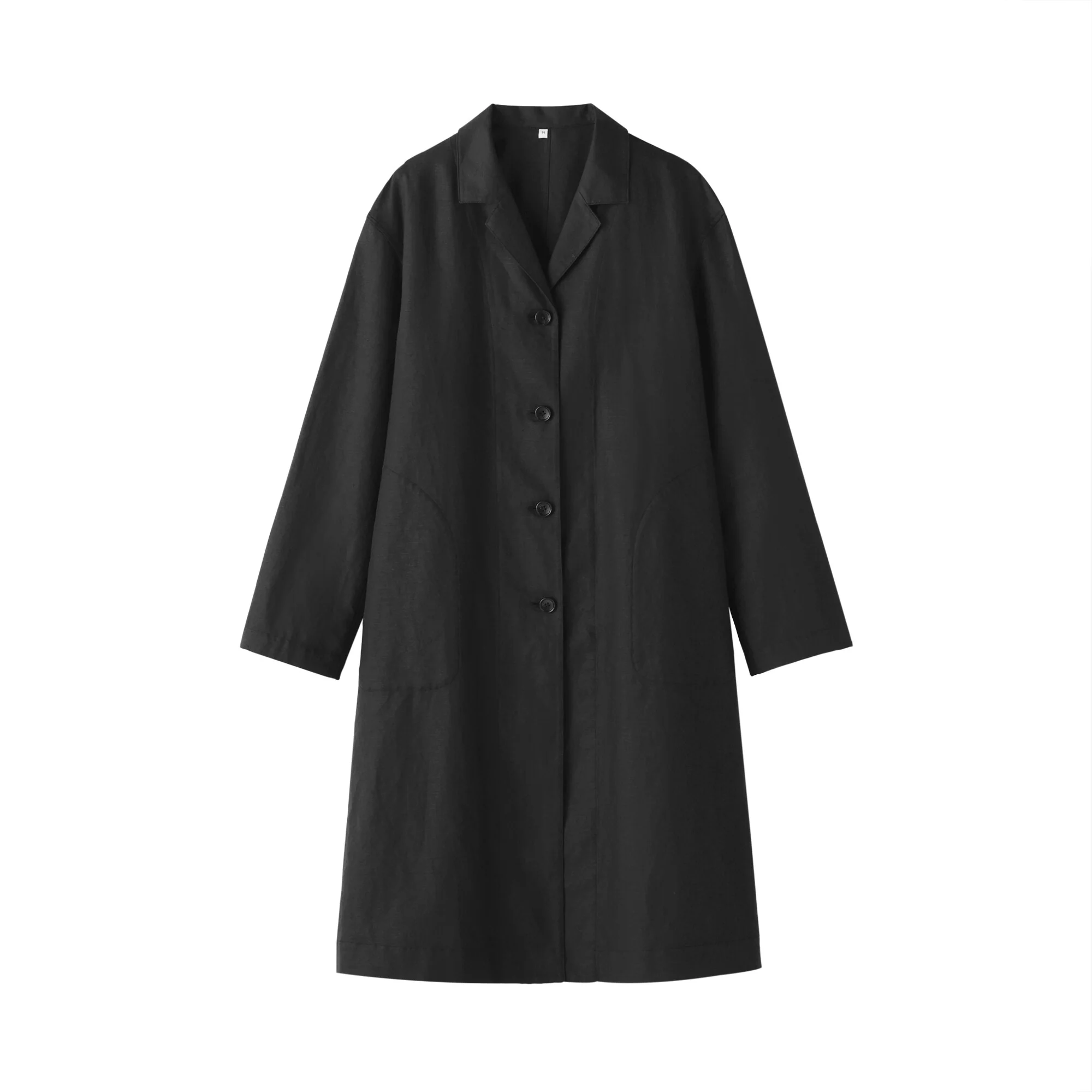 Women's Hemp Cotton Coat - Image 11