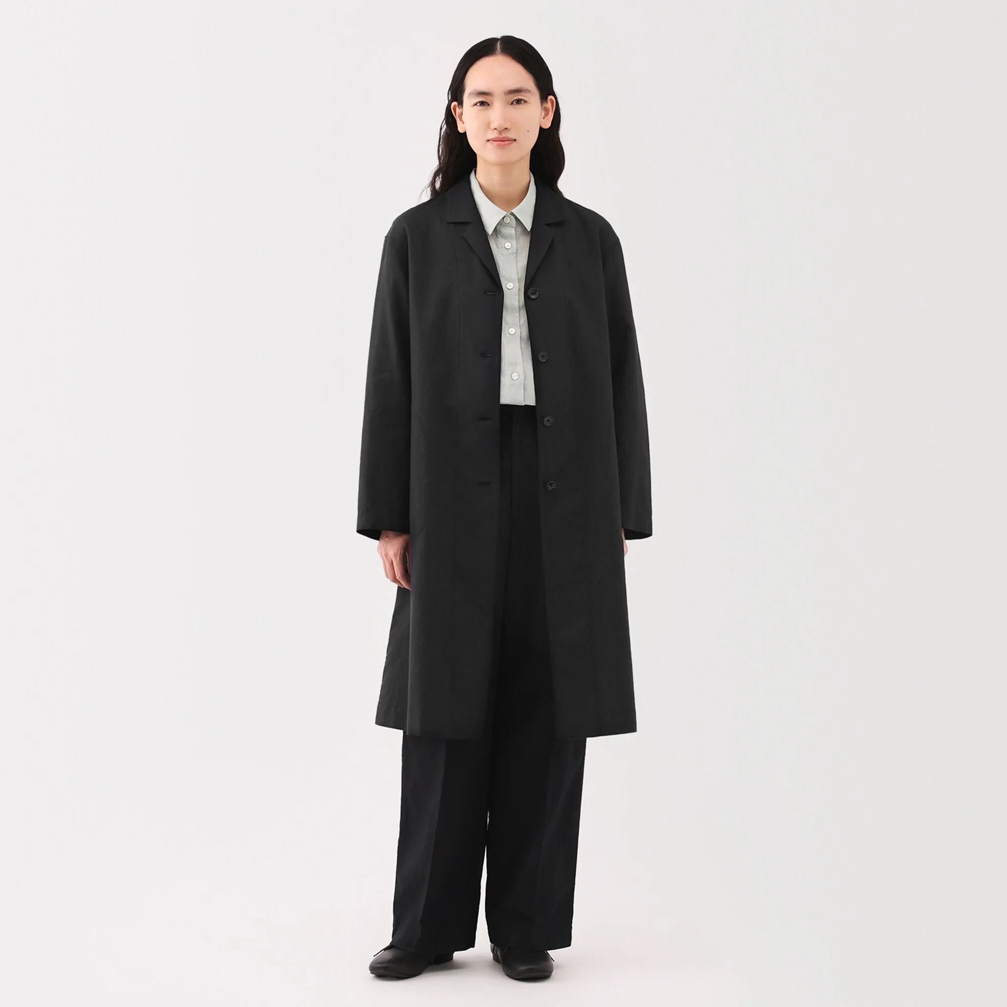 Women's Hemp Cotton Coat - Image 12