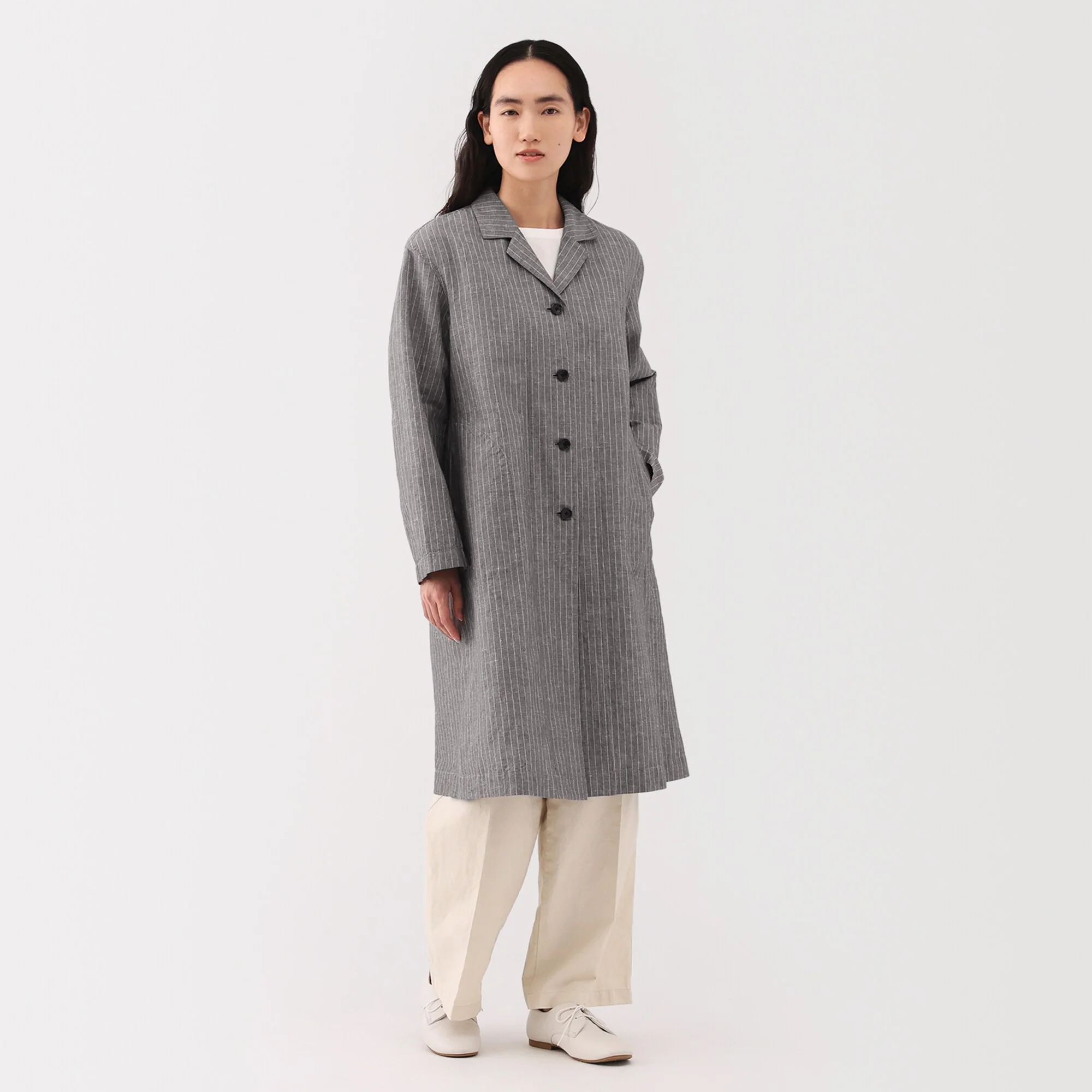 Women's Hemp Cotton Coat - Image 22