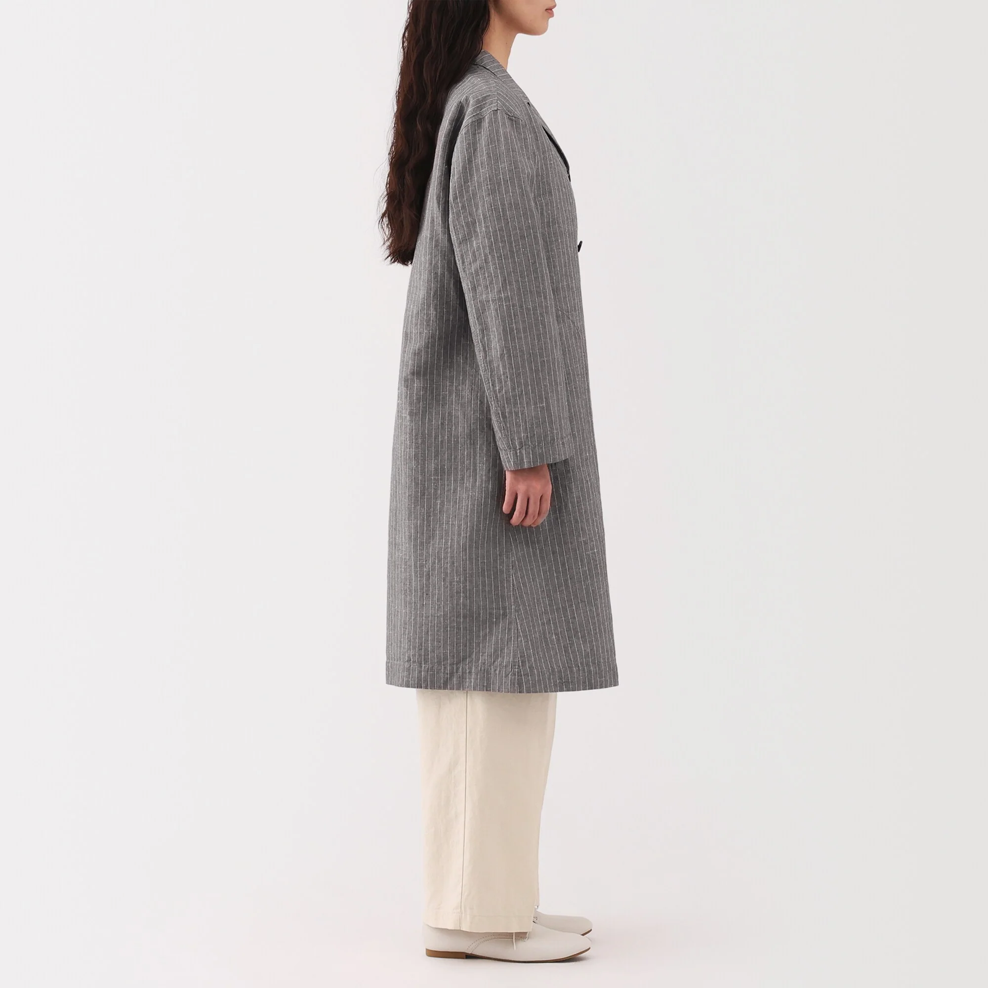 Women's Hemp Cotton Coat - Image 23