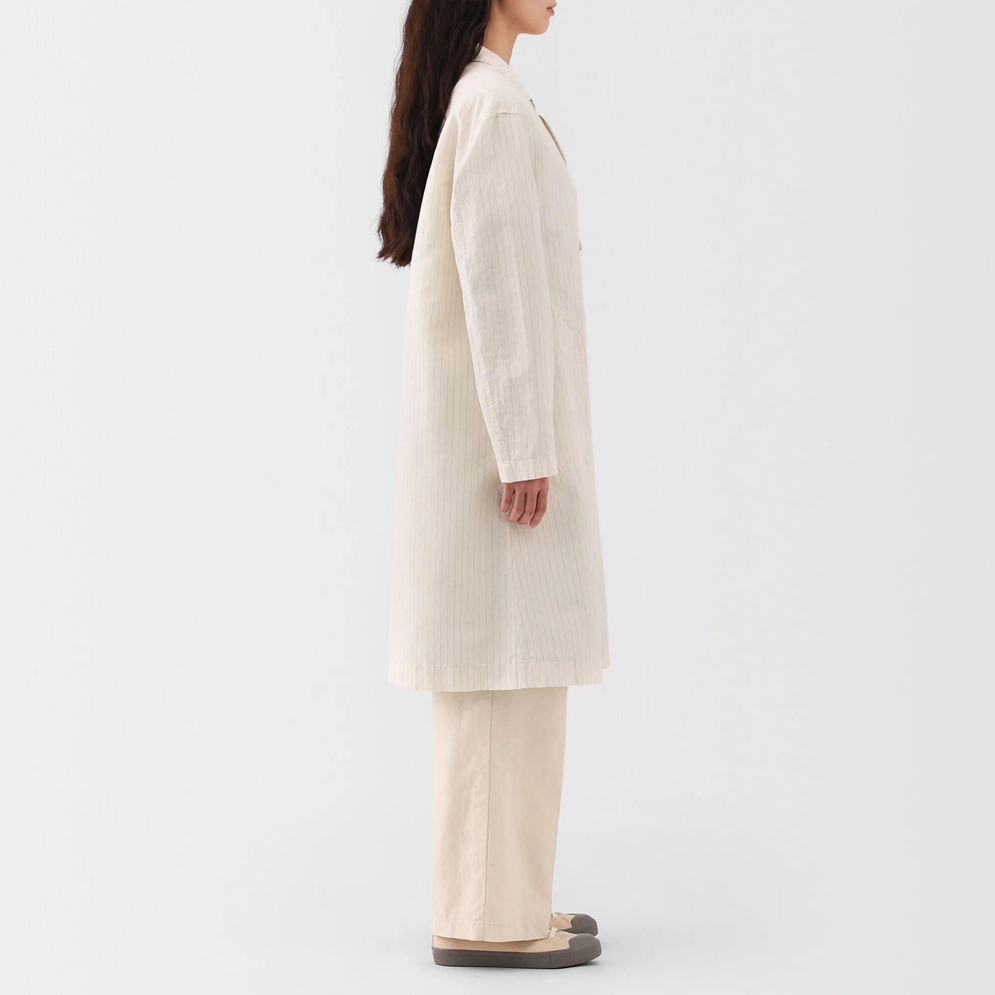 Women's Hemp Cotton Coat - Image 5