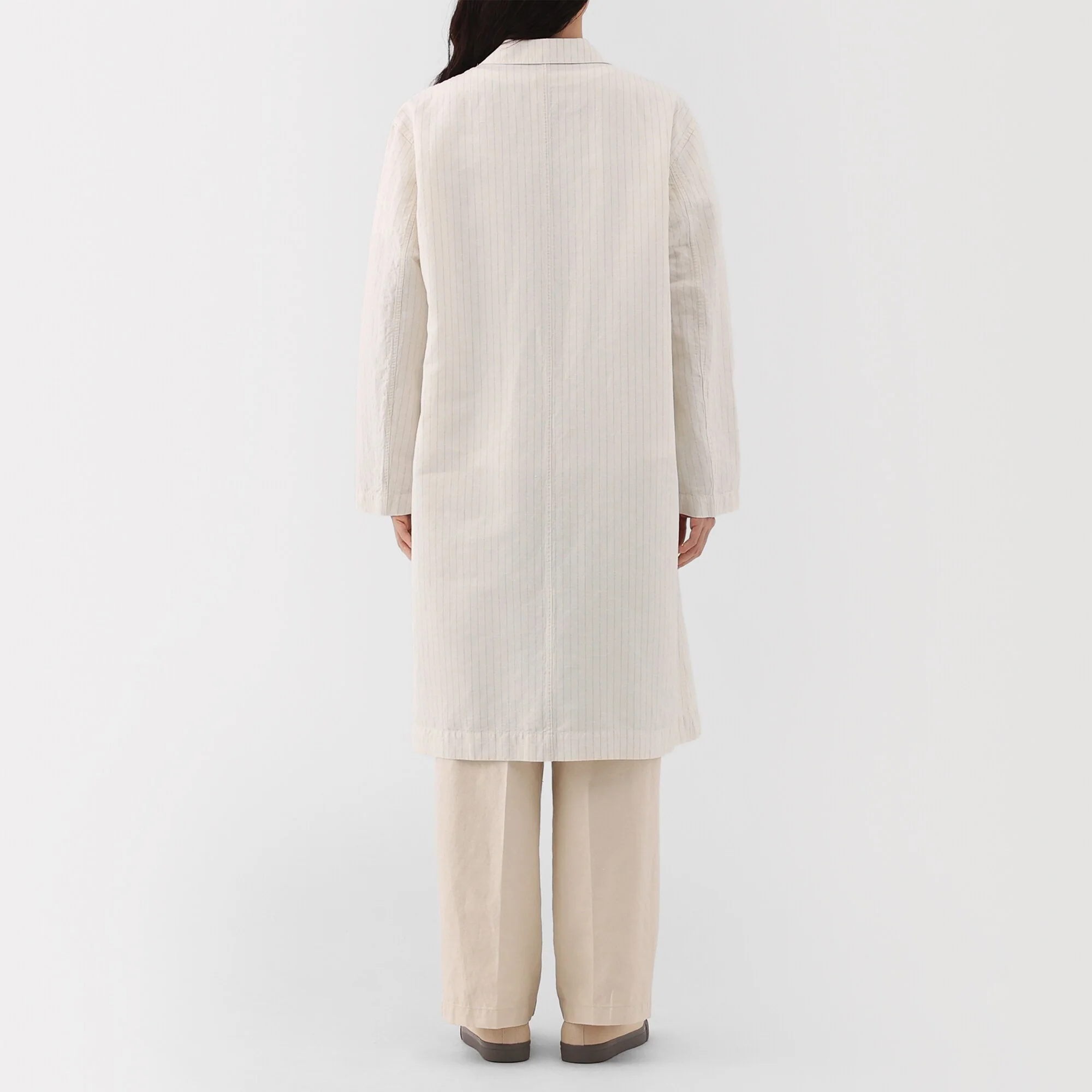 Women's Hemp Cotton Coat - Image 6