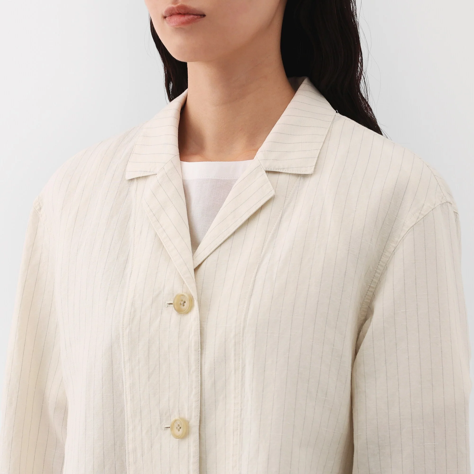 Women's Hemp Cotton Coat - Image 7