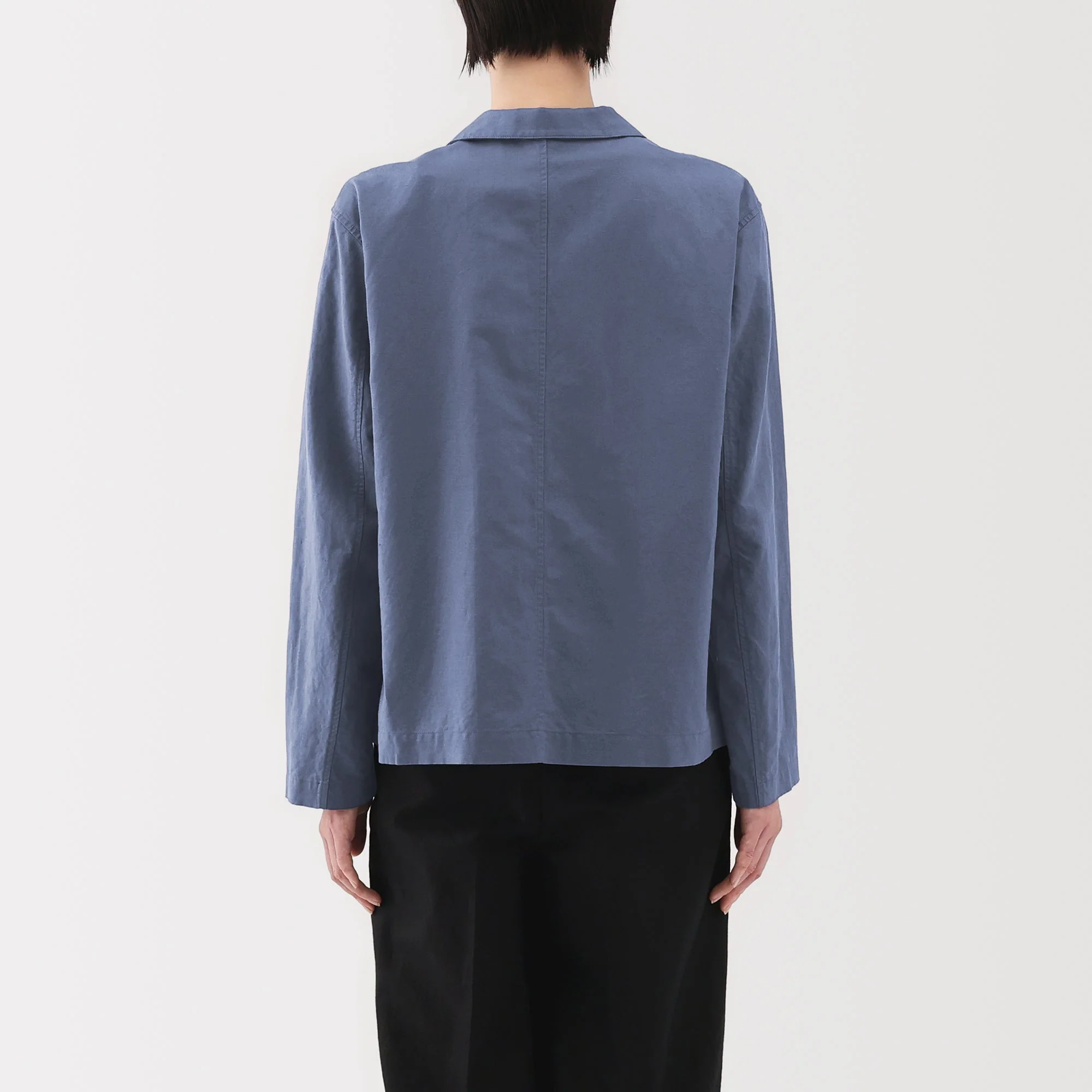 Women's Hemp Cotton Shirt Jacket - Image 15