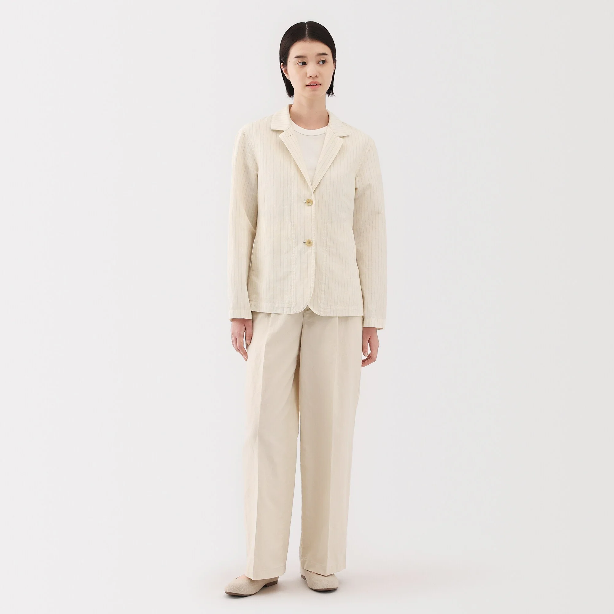 Women's Hemp Cotton Shirt Jacket - Image 22