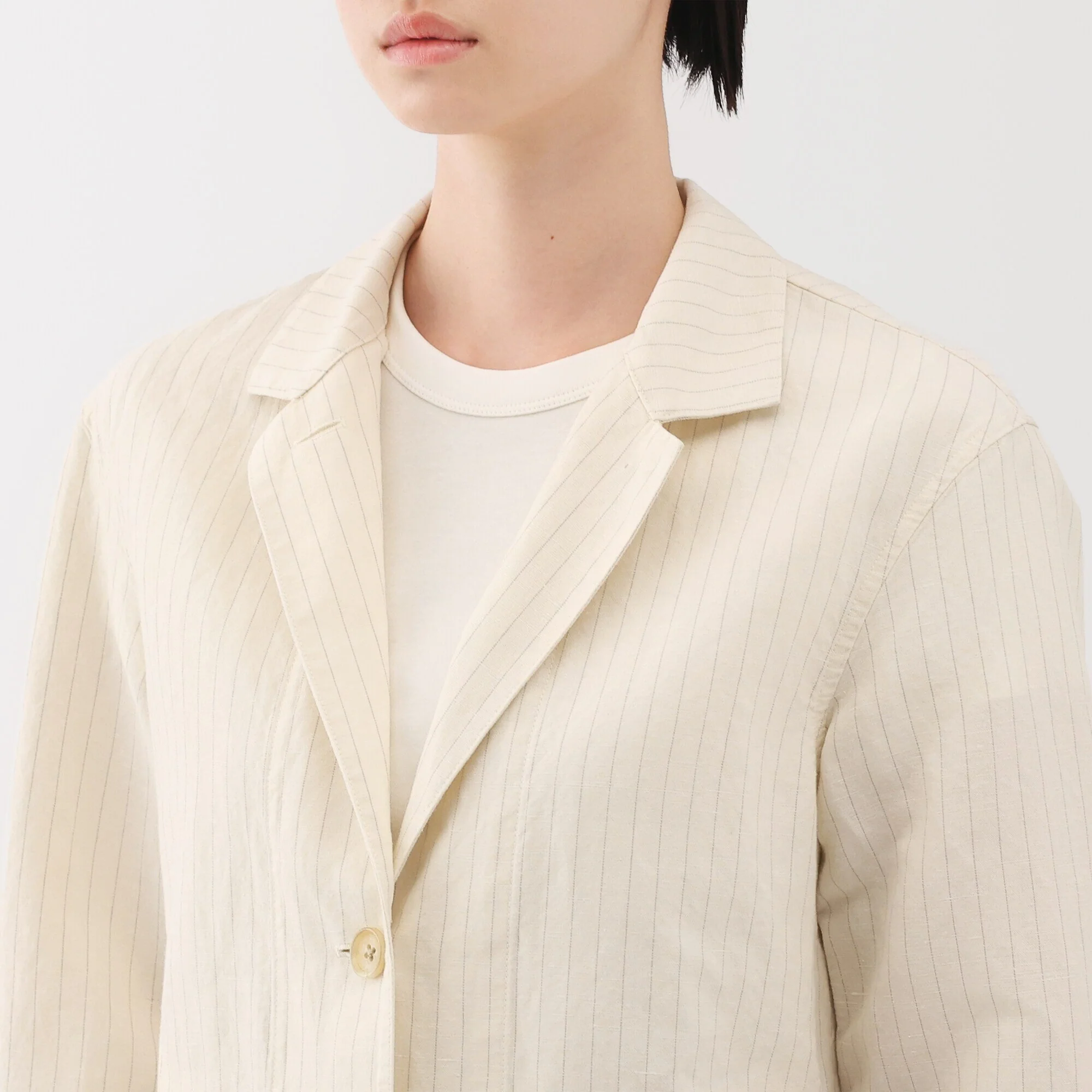 Women's Hemp Cotton Shirt Jacket - Image 25