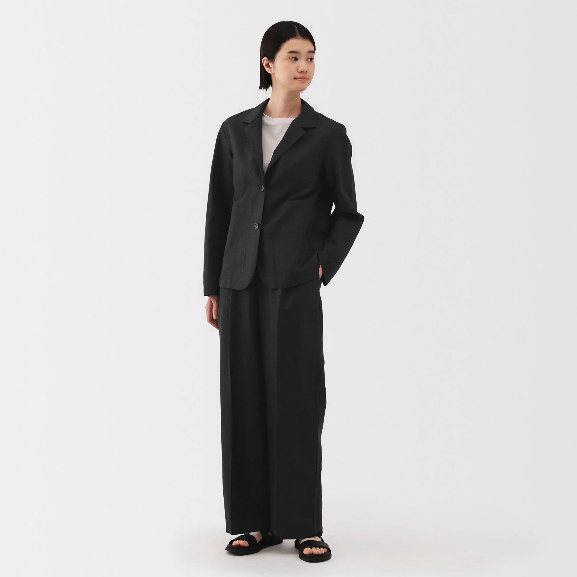 Women's Hemp Cotton Shirt Jacket - Image 4