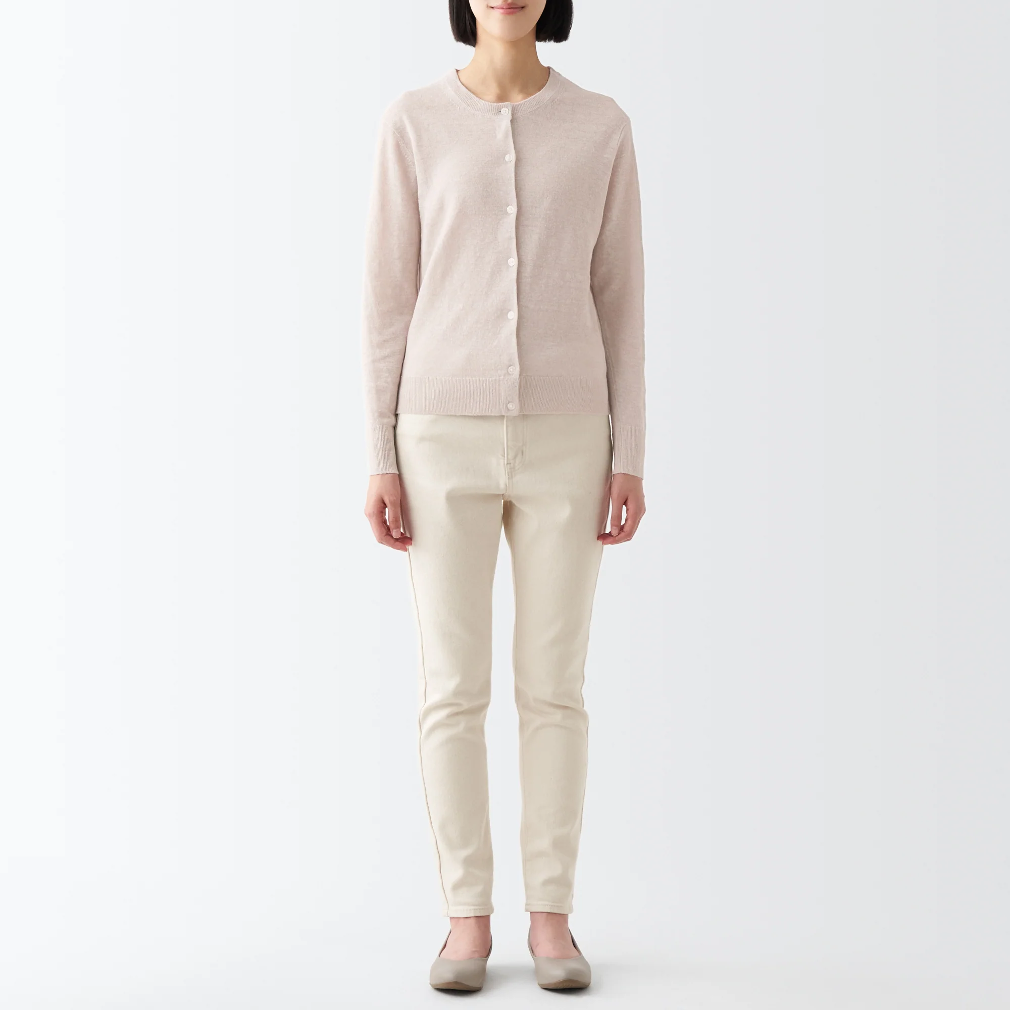Women's Hemp Crew Neck Cardigan - Image 24