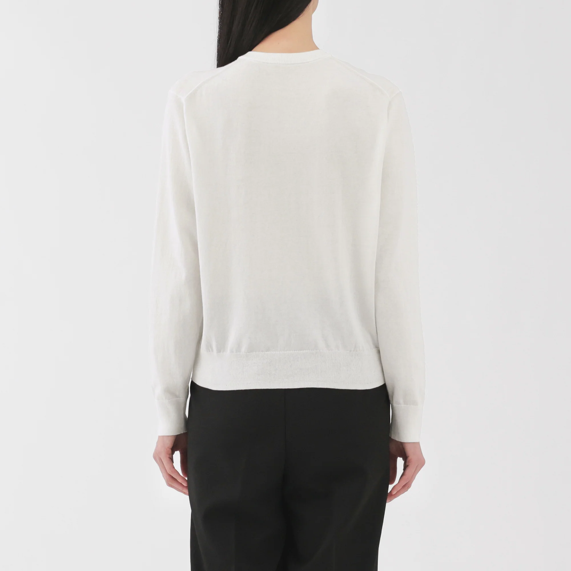 Women's High Twist Crewneck Cardigan - Image 14