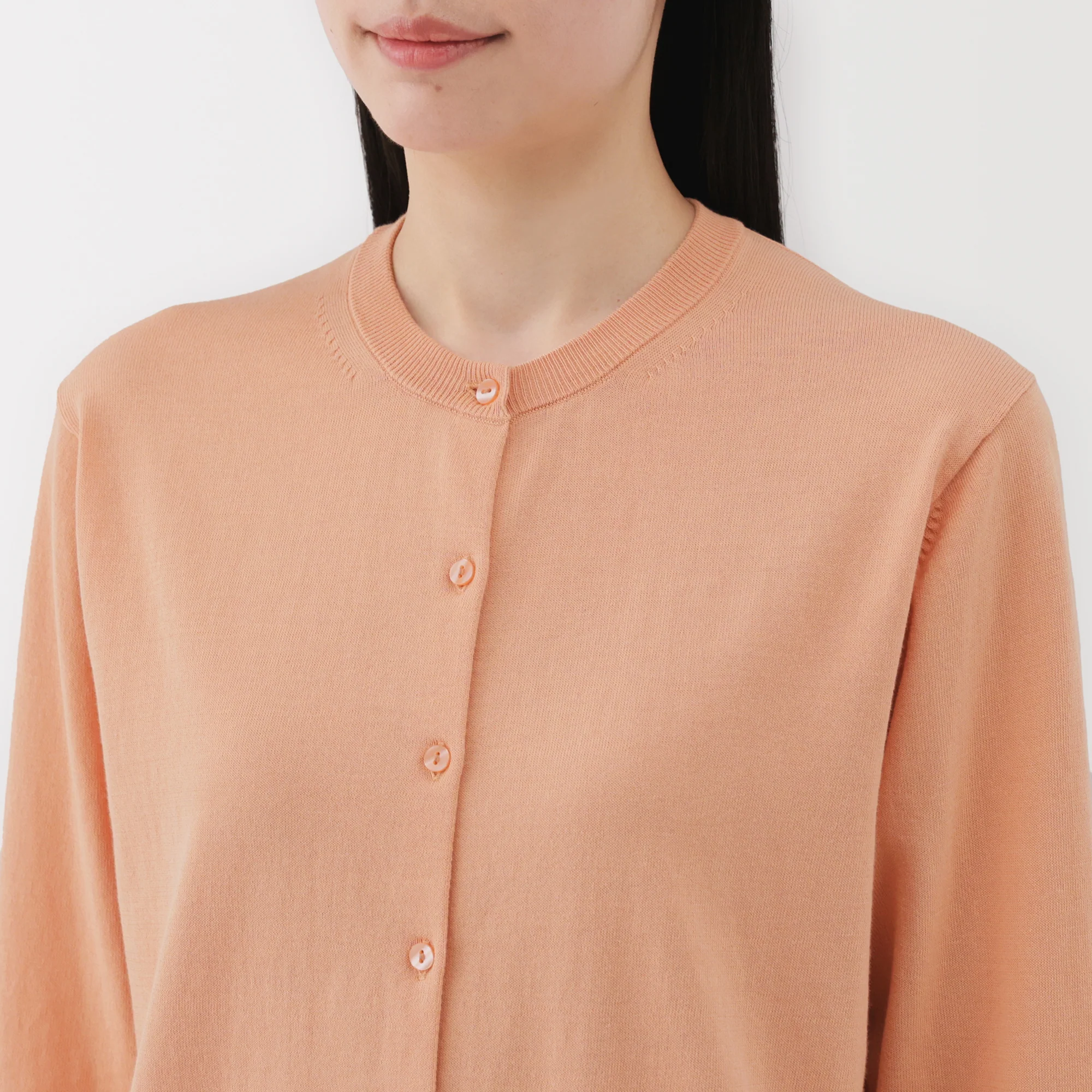 Women's High Twist Crewneck Cardigan - Image 39