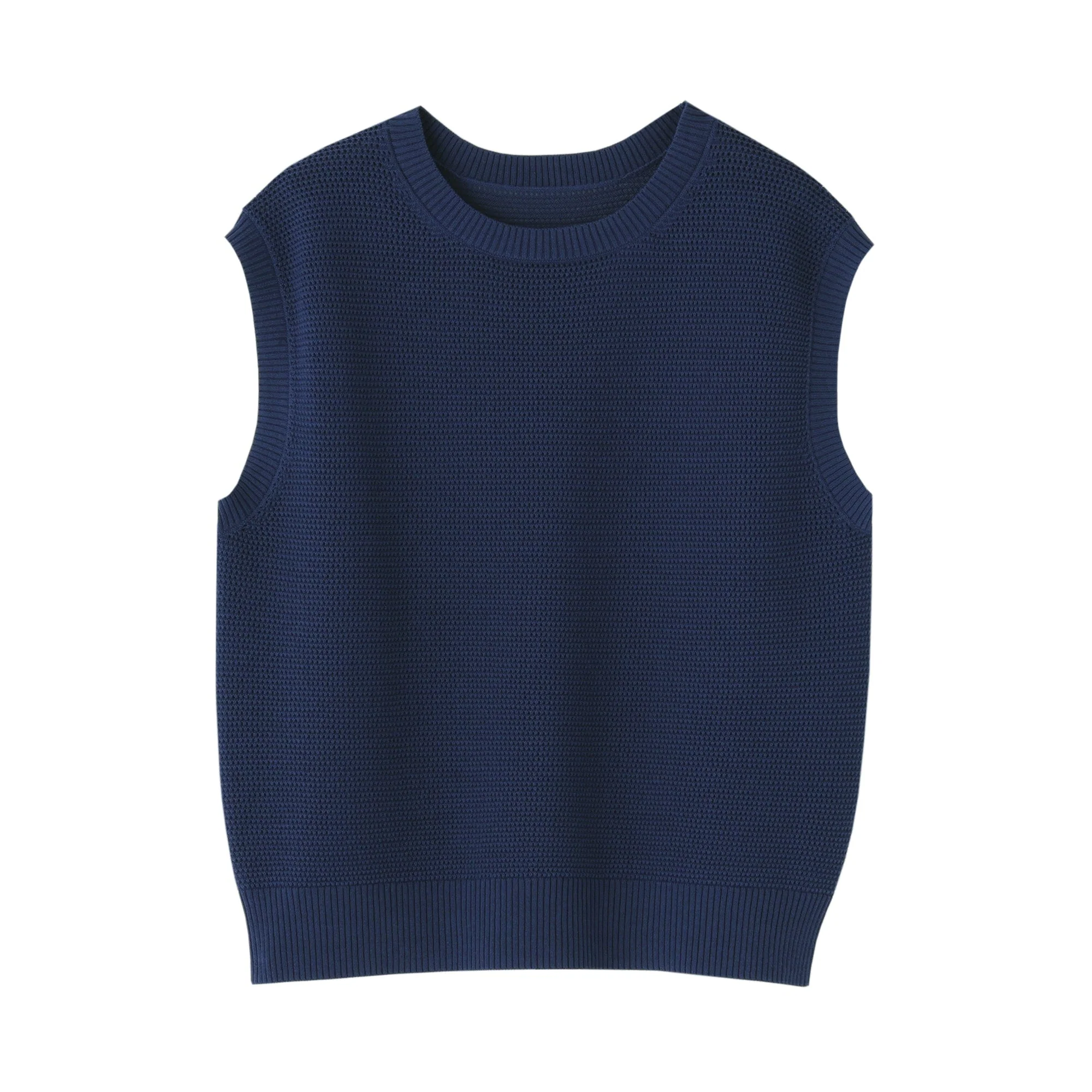 Women's High Twisted Yarn Mesh French Sleeve Sweater - Image 9