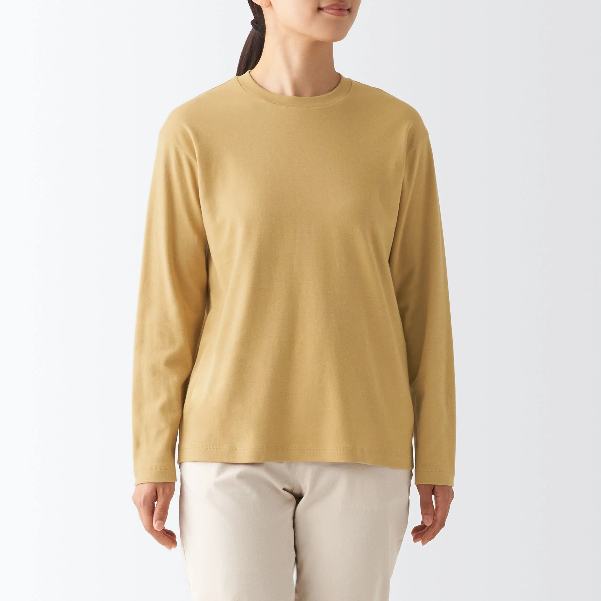 Women's Interlock Crew Neck Long Sleeve T-Shirt - Image 10