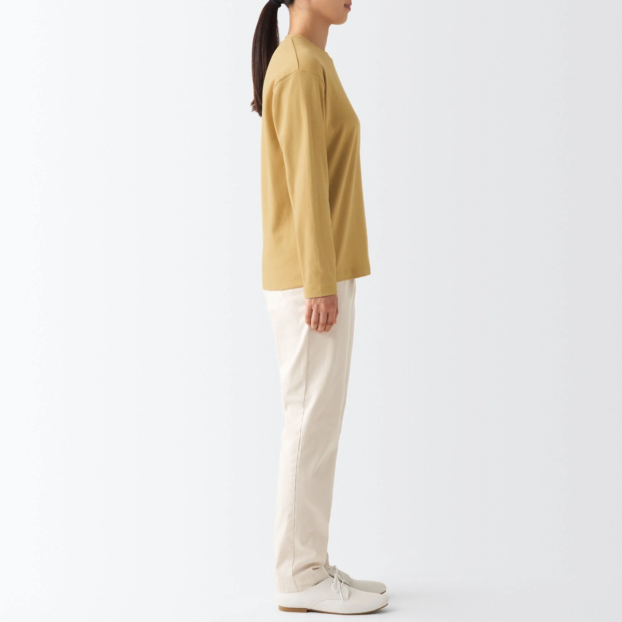 Women's Interlock Crew Neck Long Sleeve T-Shirt - Image 12
