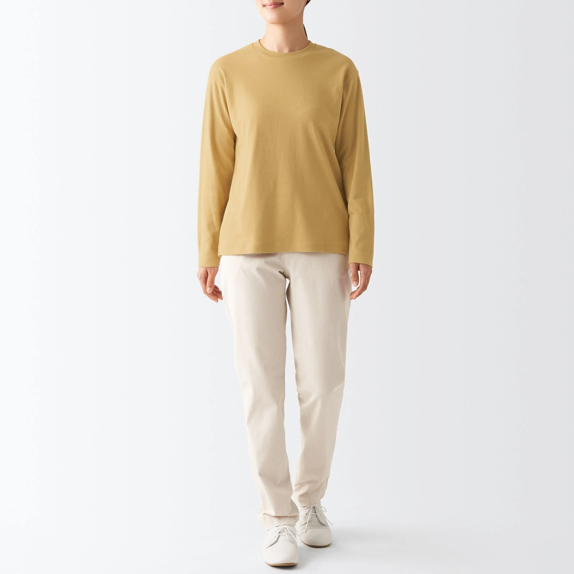 Women's Interlock Crew Neck Long Sleeve T-Shirt - Image 14