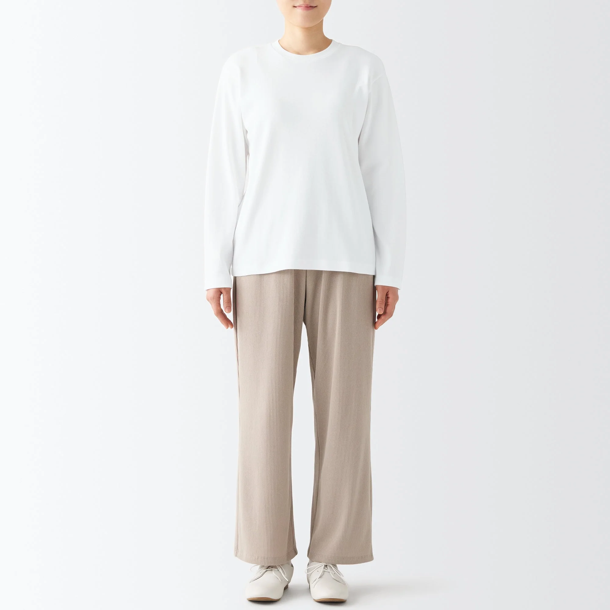 Women's Interlock Crew Neck Long Sleeve T-Shirt - Image 19