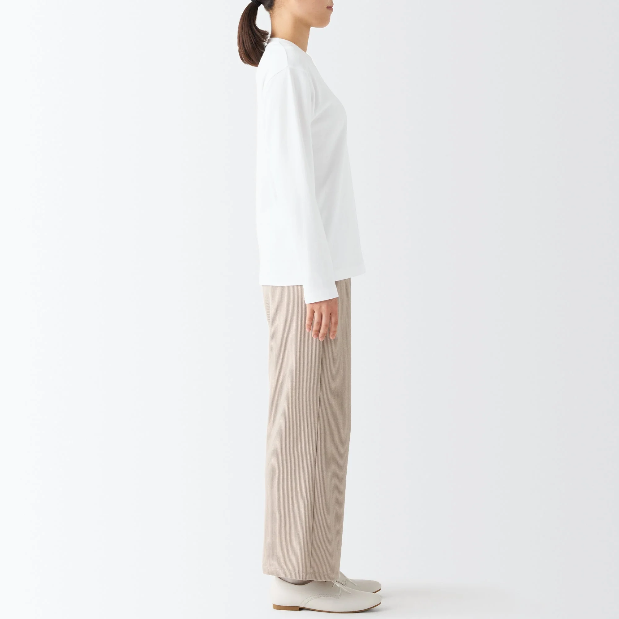 Women's Interlock Crew Neck Long Sleeve T-Shirt - Image 20