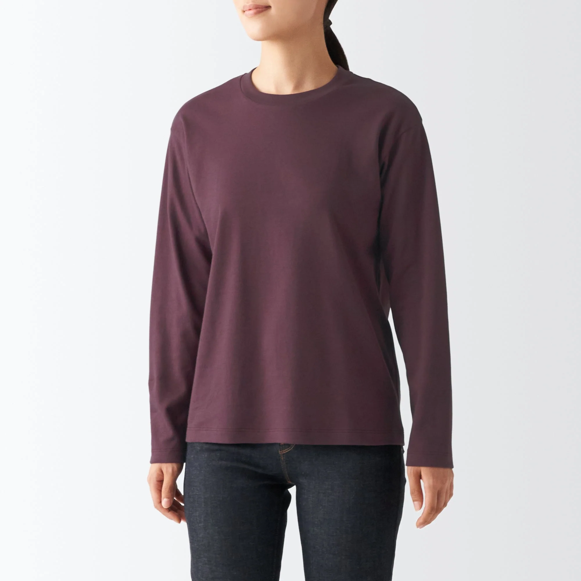 Women's Interlock Crew Neck Long Sleeve T-Shirt - Image 27