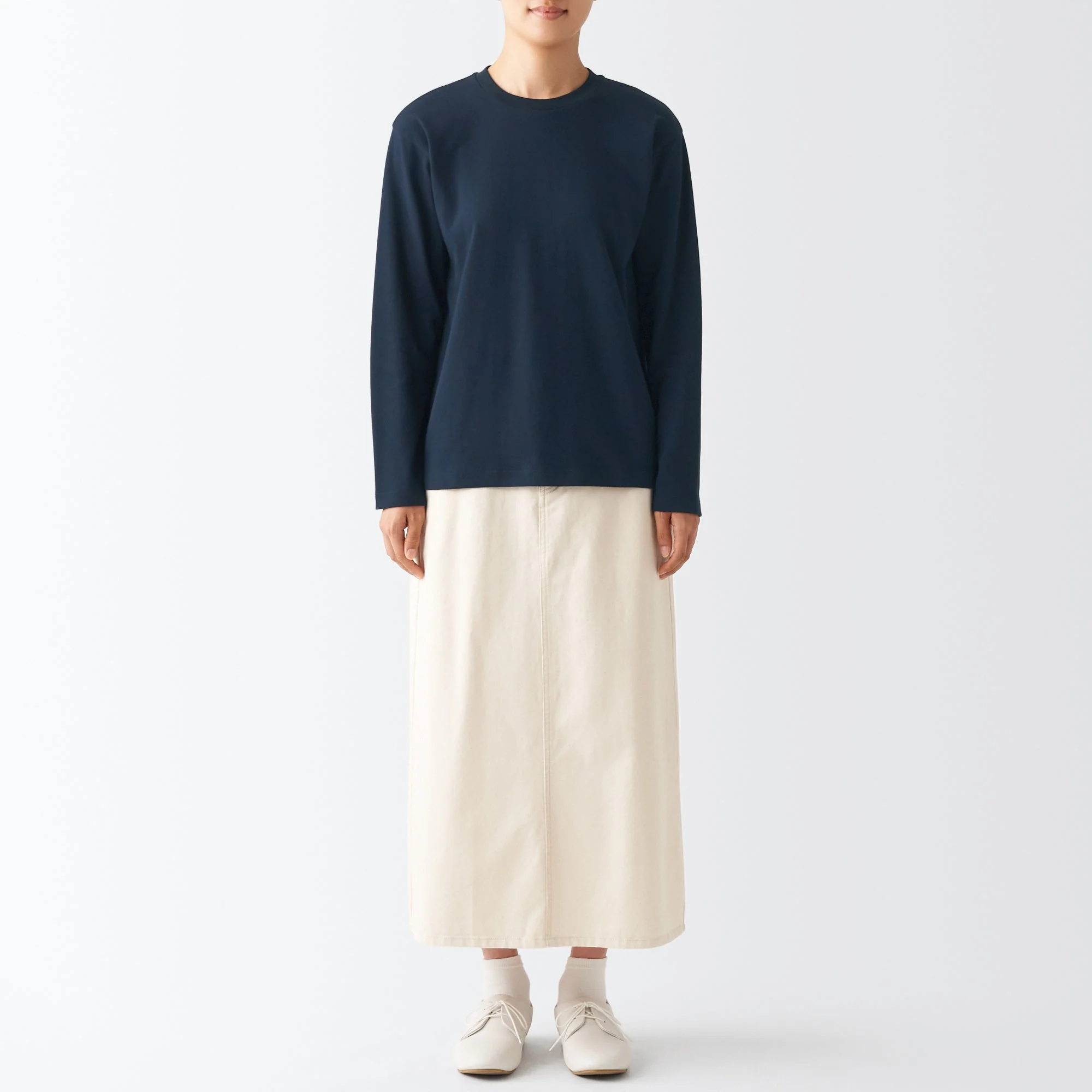 Women's Interlock Crew Neck Long Sleeve T-Shirt - Image 3