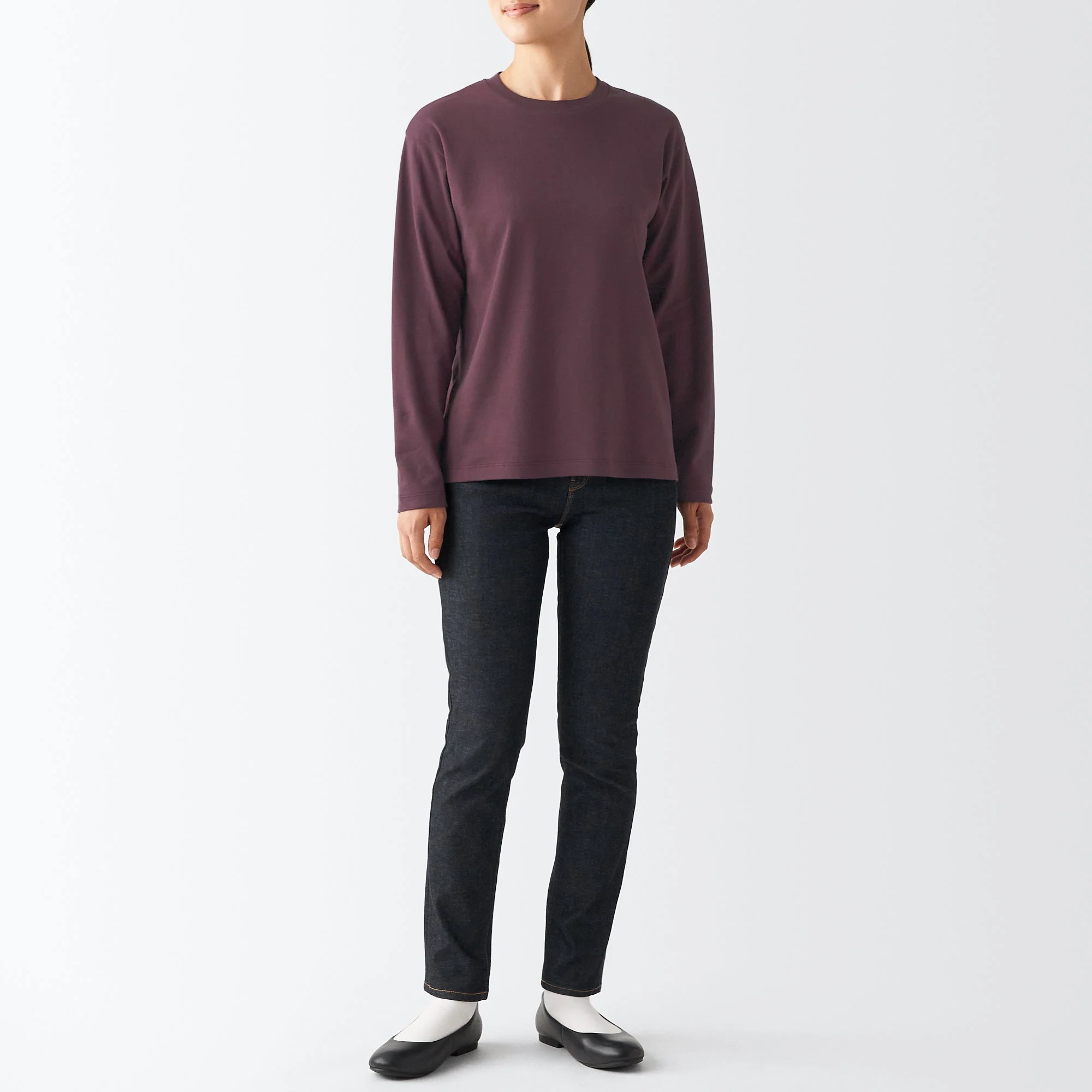 Women's Interlock Crew Neck Long Sleeve T-Shirt - Image 31