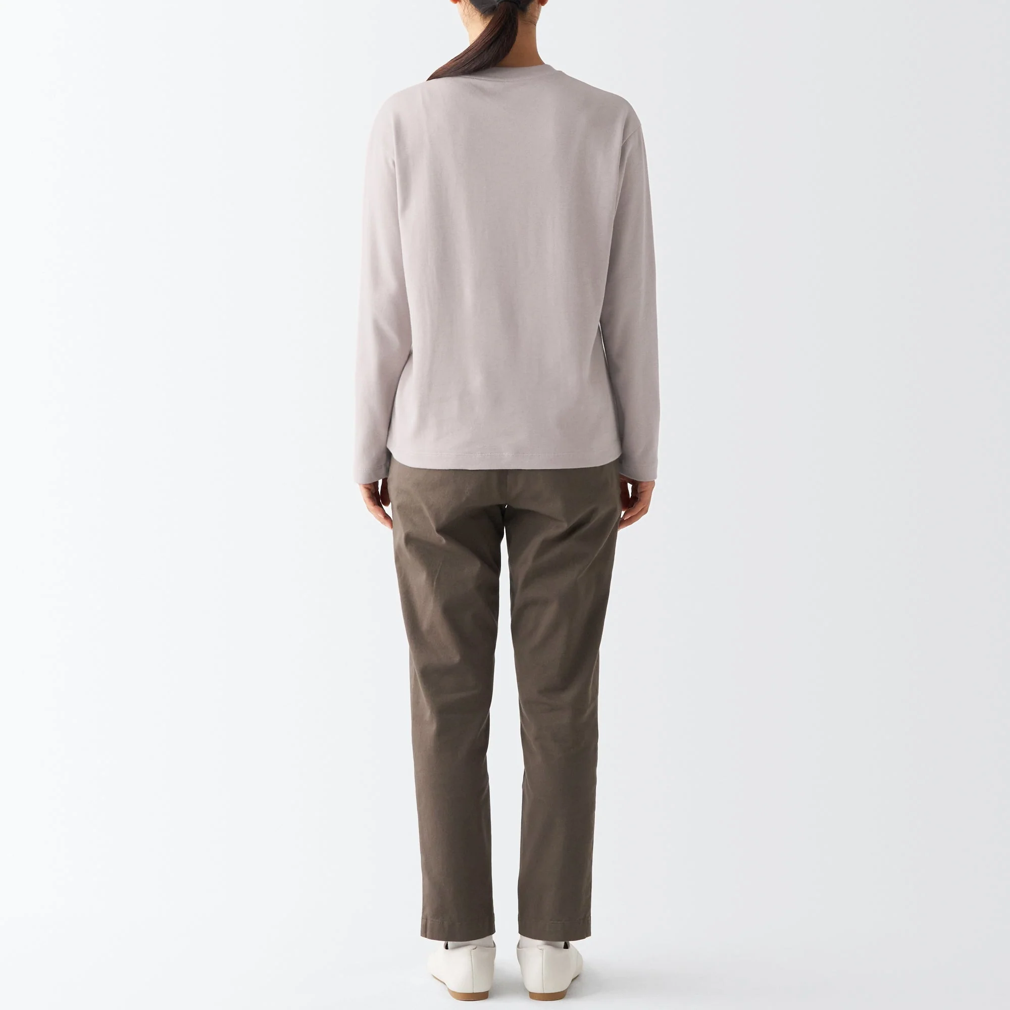 Women's Interlock Crew Neck Long Sleeve T-Shirt - Image 38