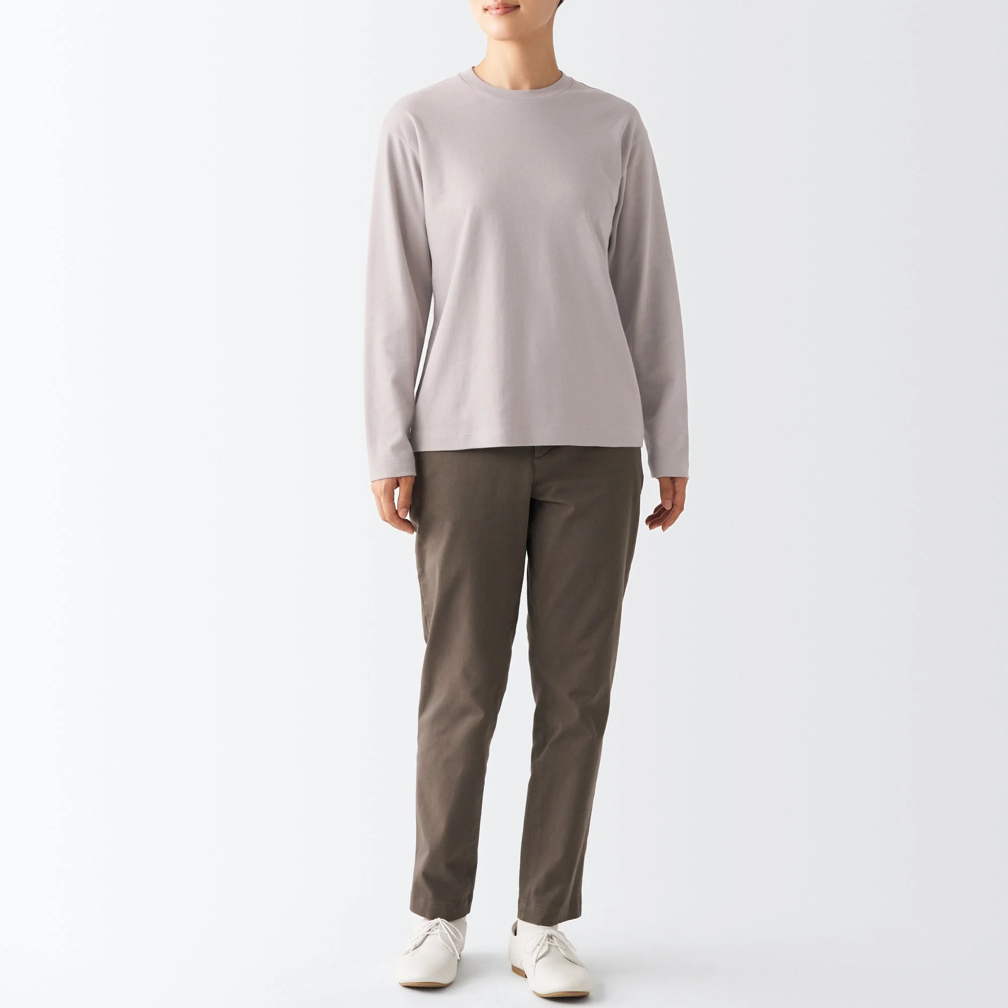 Women's Interlock Crew Neck Long Sleeve T-Shirt - Image 39