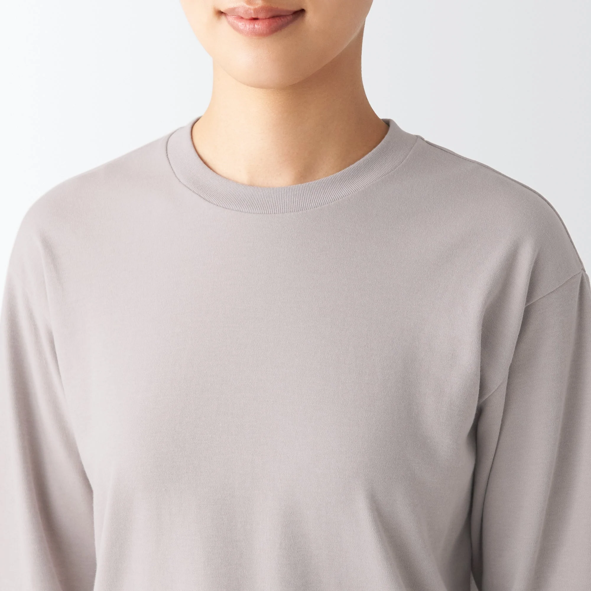 Women's Interlock Crew Neck Long Sleeve T-Shirt - Image 40