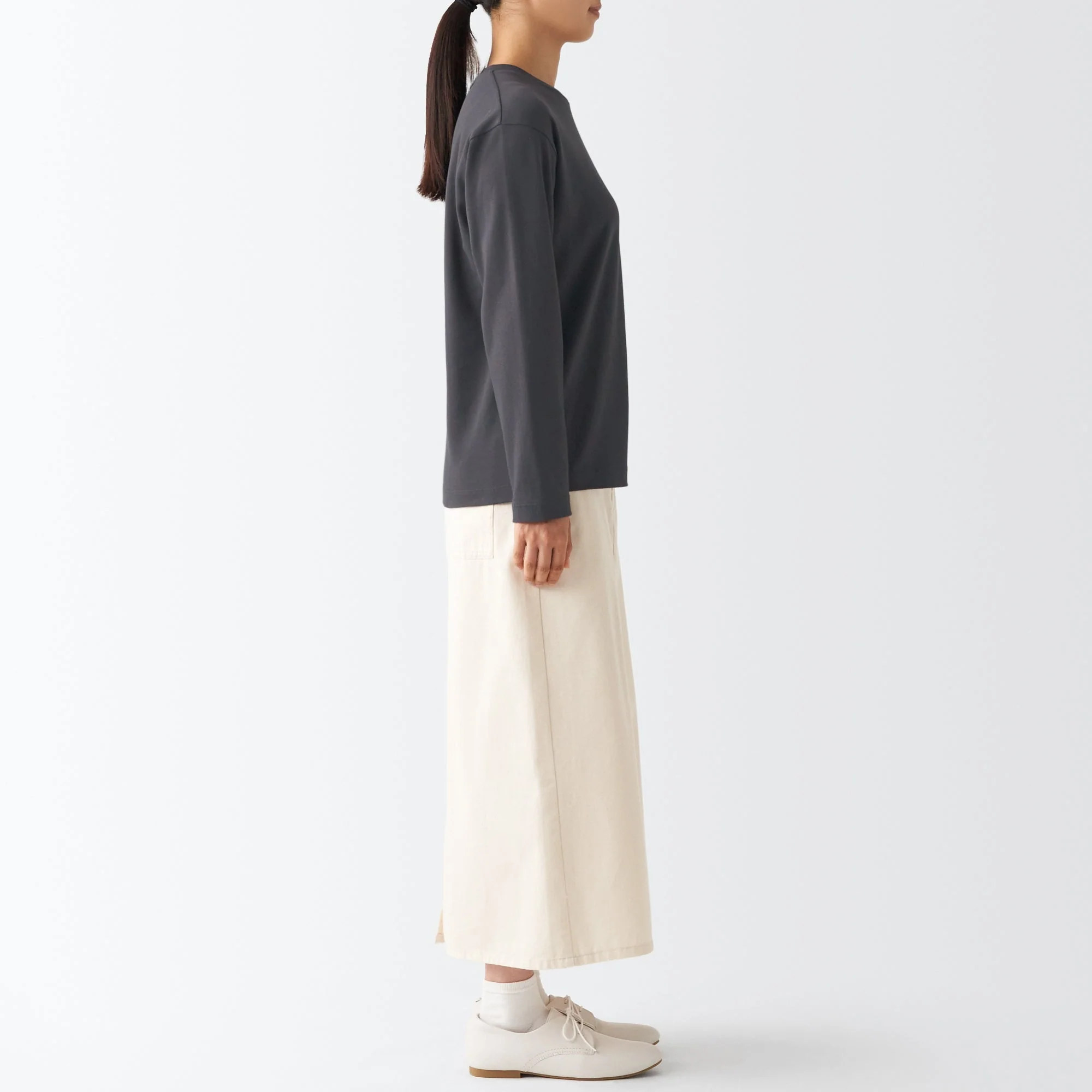 Women's Interlock Crew Neck Long Sleeve T-Shirt - Image 45