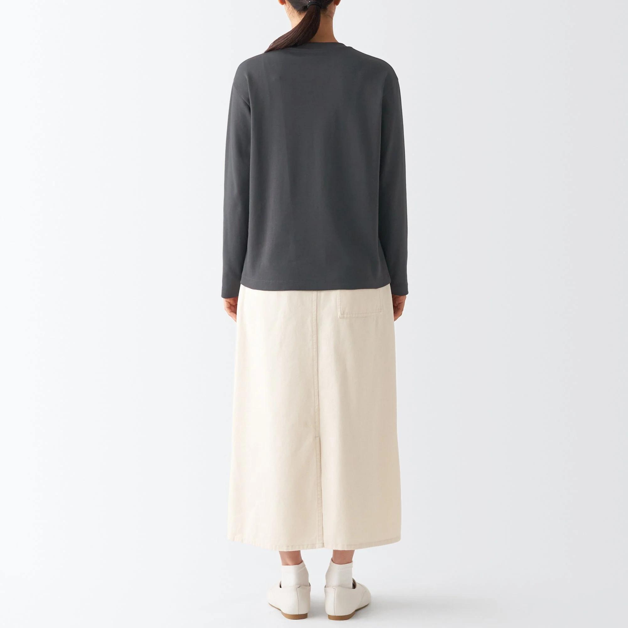 Women's Interlock Crew Neck Long Sleeve T-Shirt - Image 46
