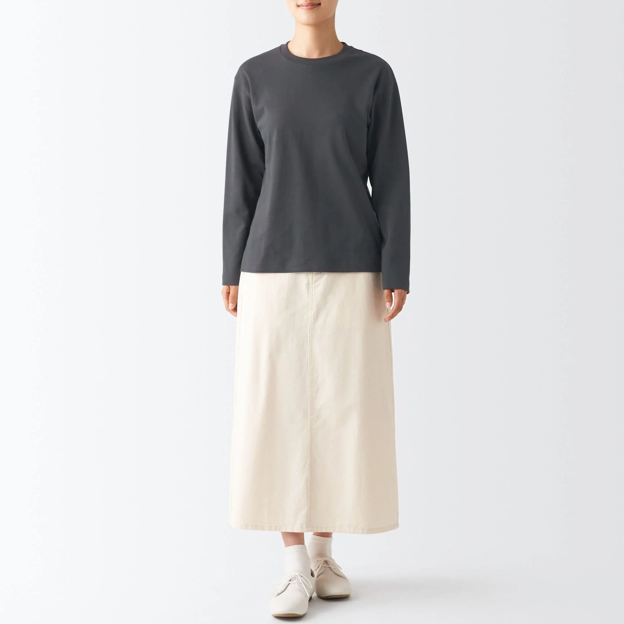 Women's Interlock Crew Neck Long Sleeve T-Shirt - Image 47