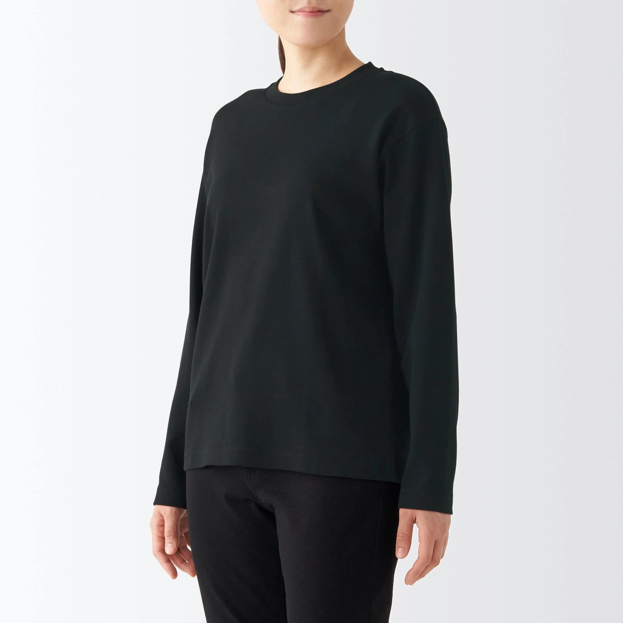 Women's Interlock Crew Neck Long Sleeve T-Shirt - Image 51